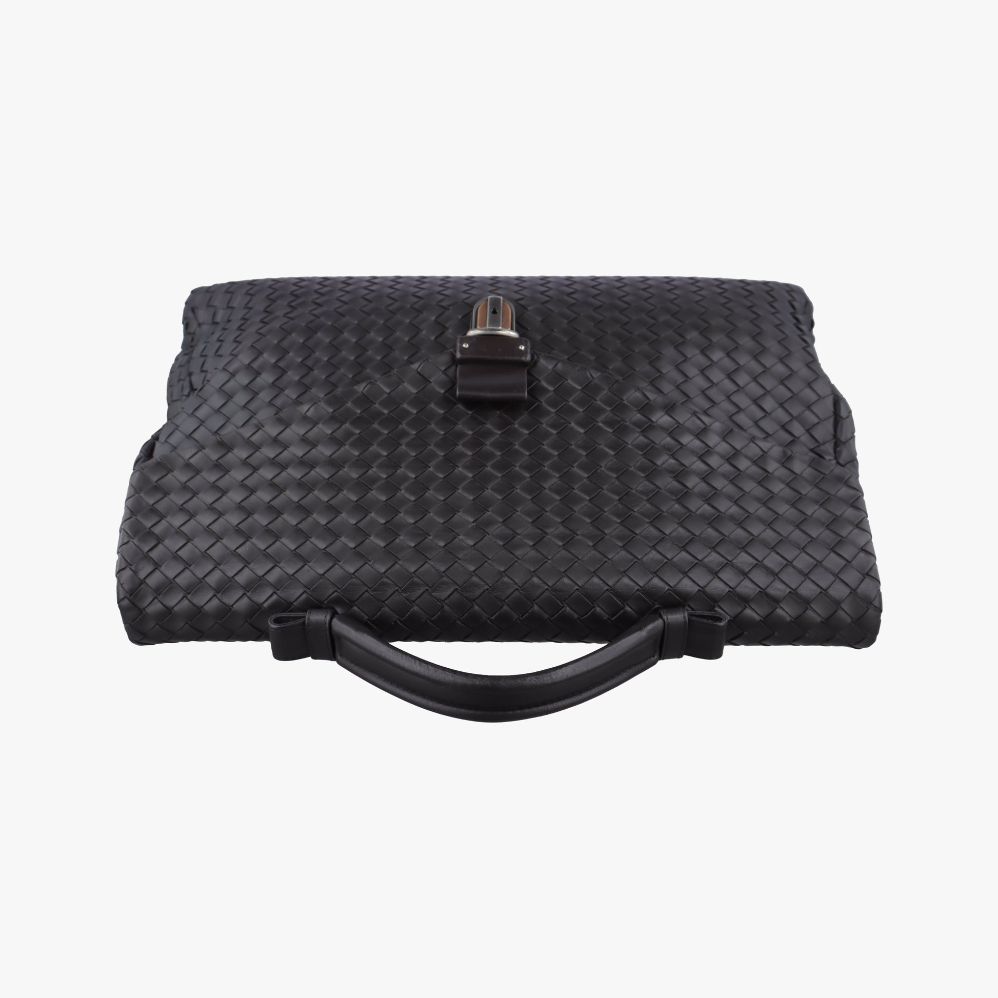 Intrecciato Black lambskin B01350810Lイントレチャート ブラック ラムスキン B01350810L