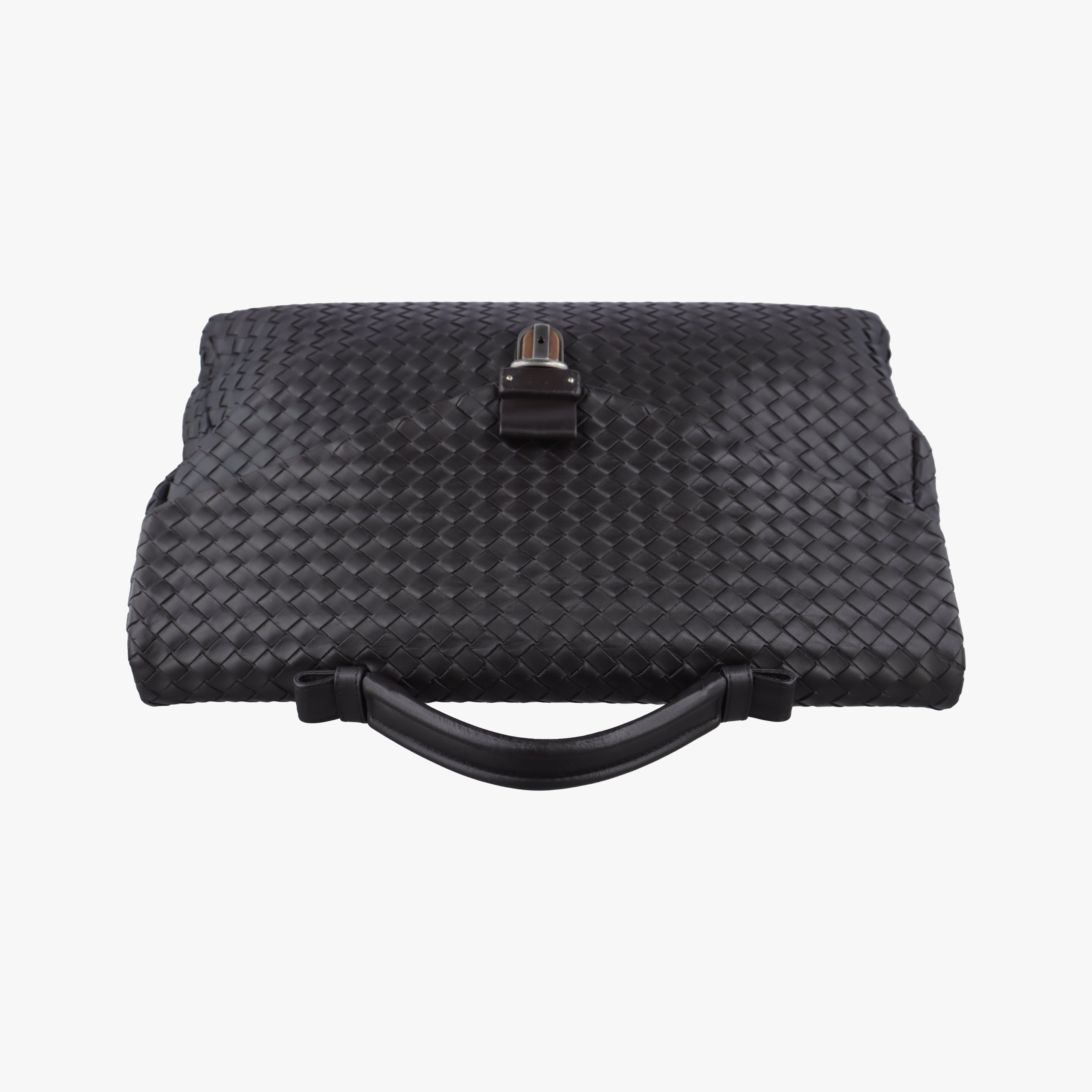 Intrecciato Black lambskin B01350810Lイントレチャート ブラック ラムスキン B01350810L