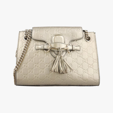 Emily Golden Leather 369621 Lot number unknownエミリー ゴールド レザー 369621 製番不明