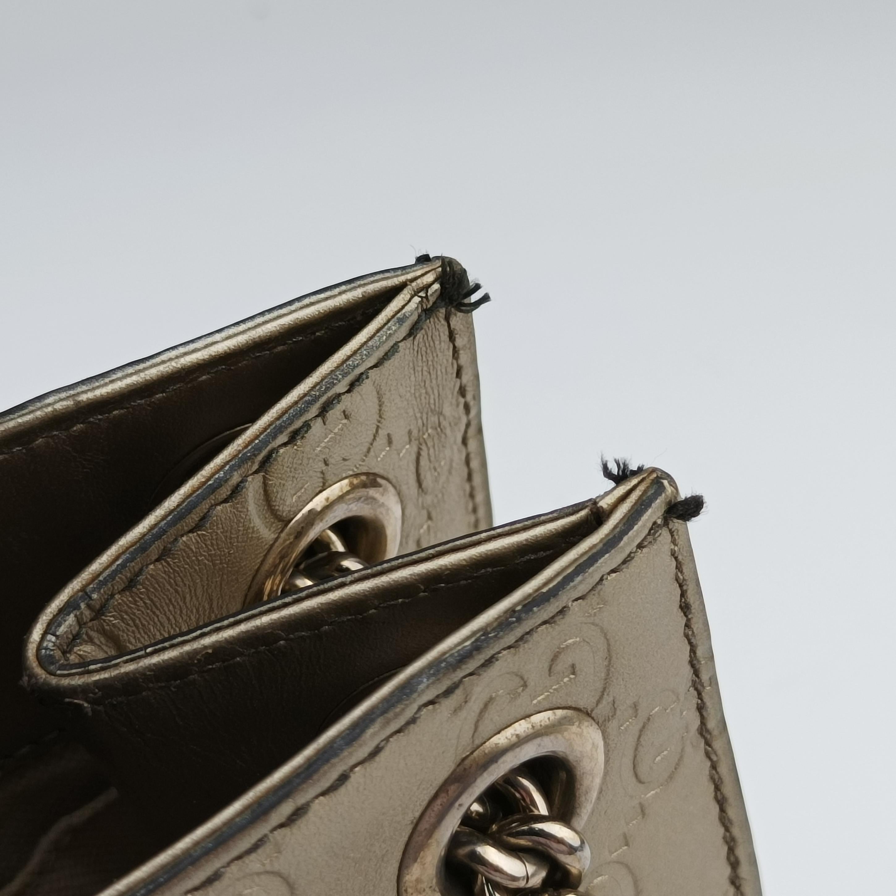 Emily Golden Leather 369621 Lot number unknownエミリー ゴールド レザー 369621 製番不明