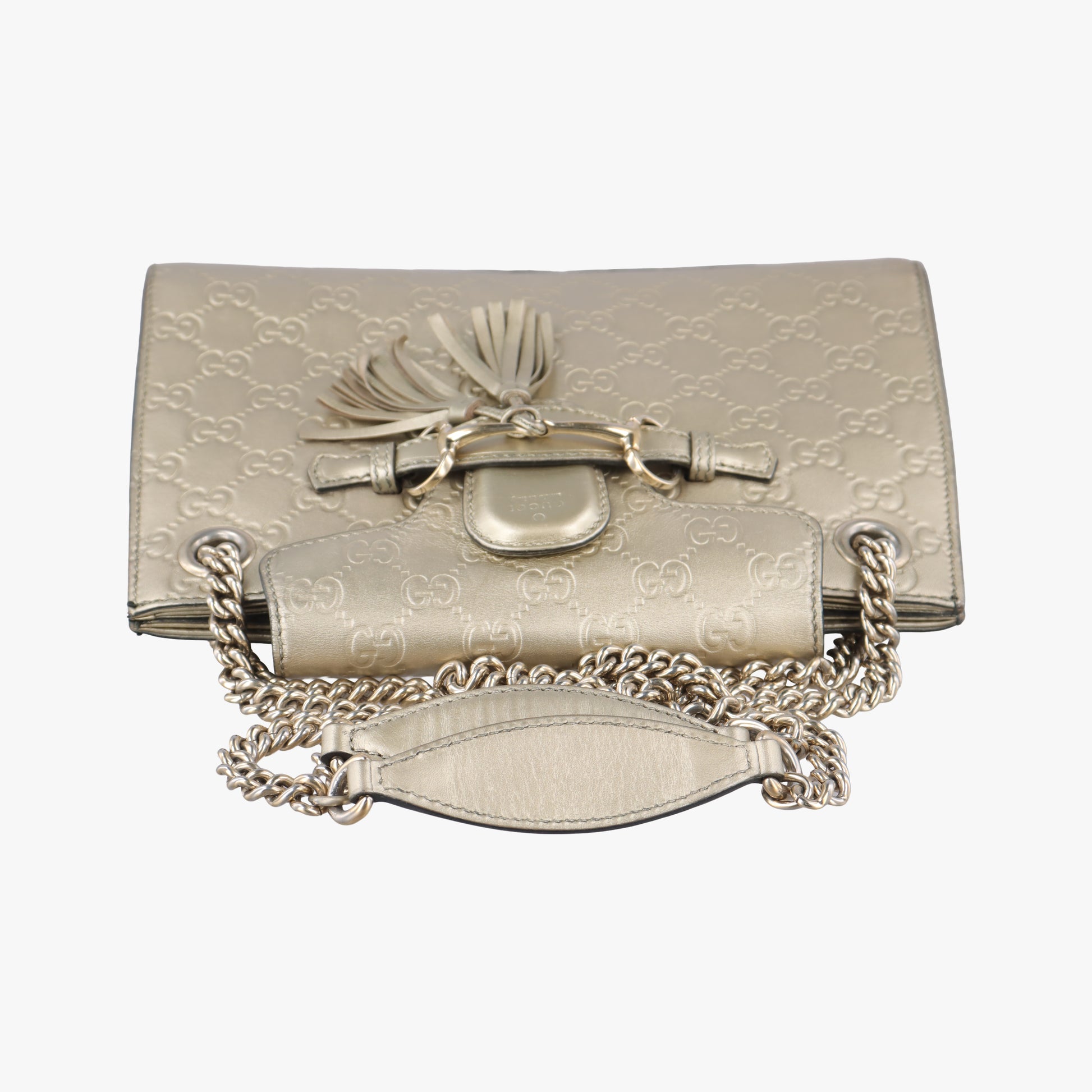 Emily Golden Leather 369621 Lot number unknownエミリー ゴールド レザー 369621 製番不明