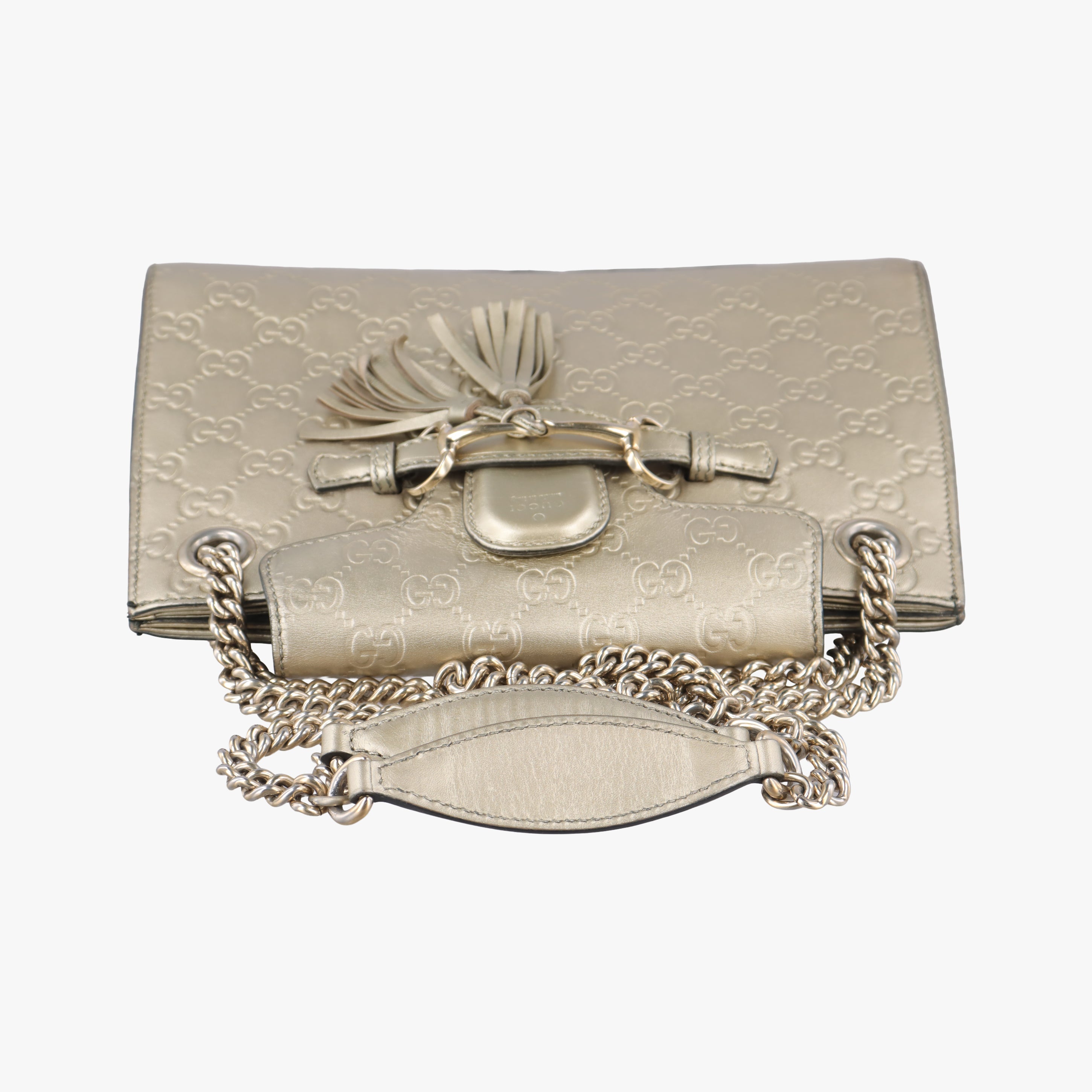 Emily Golden Leather 369621 Lot number unknownエミリー ゴールド レザー 369621 製番不明