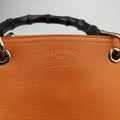 Bamboo Shopper Orange Leather 323660 I015887690バンブーショッパー オレンジ レザー 323660 I015887690