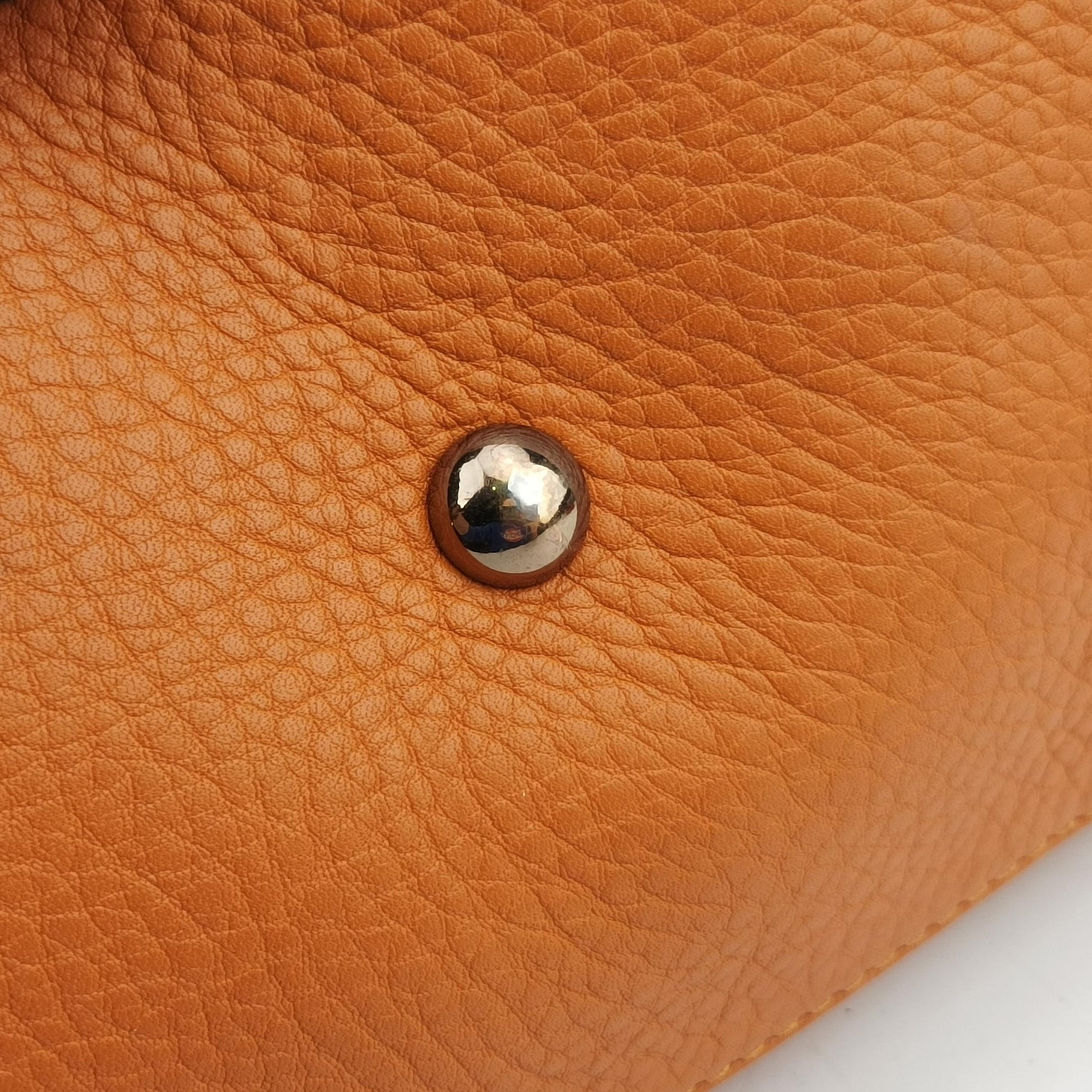 Bamboo Shopper Orange Leather 323660 I015887690バンブーショッパー オレンジ レザー 323660 I015887690