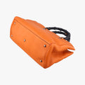 Bamboo Shopper Orange Leather 323660 I015887690バンブーショッパー オレンジ レザー 323660 I015887690