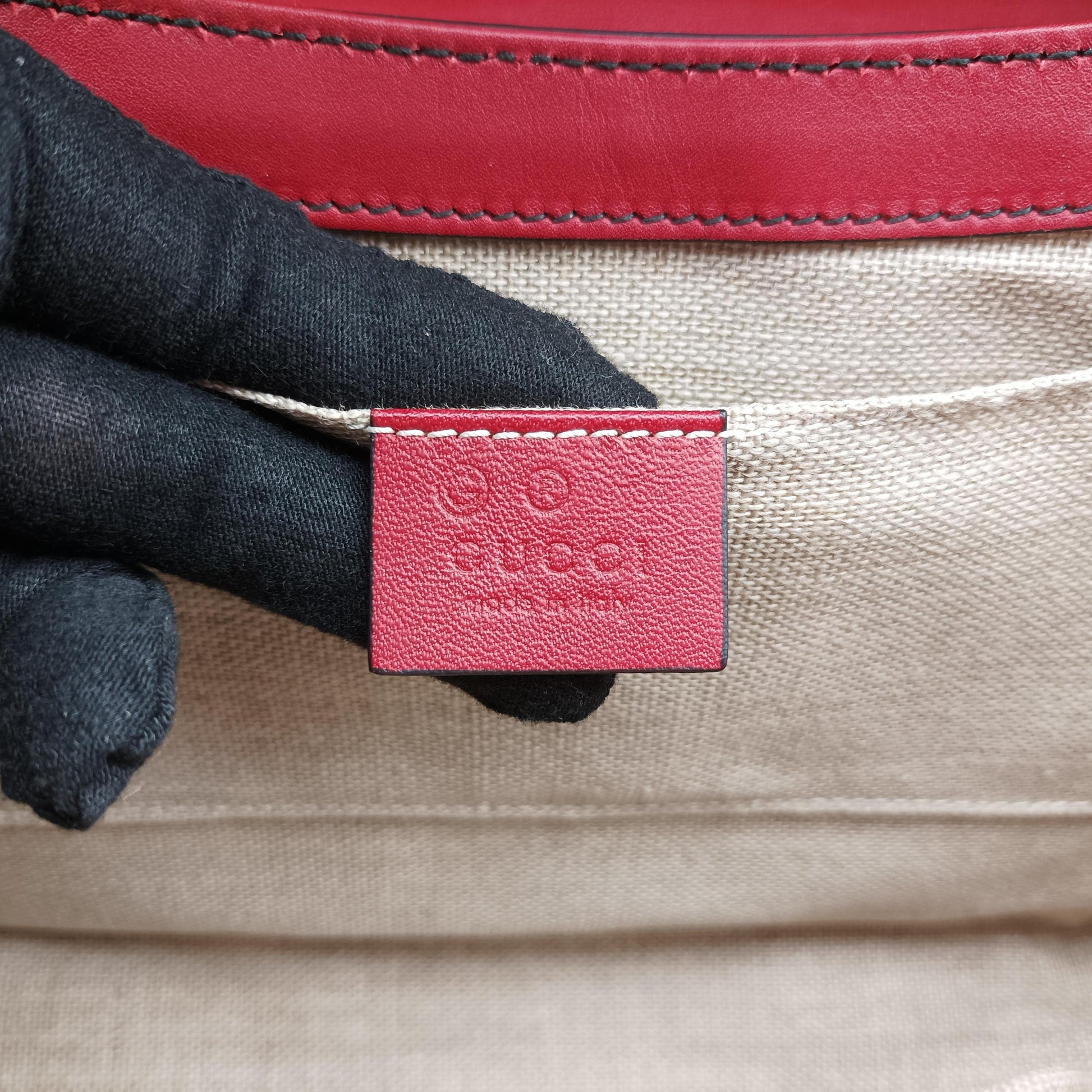 Emily Red Leather 449635 I023211488エミリー レッド レザー 449635 I023211488