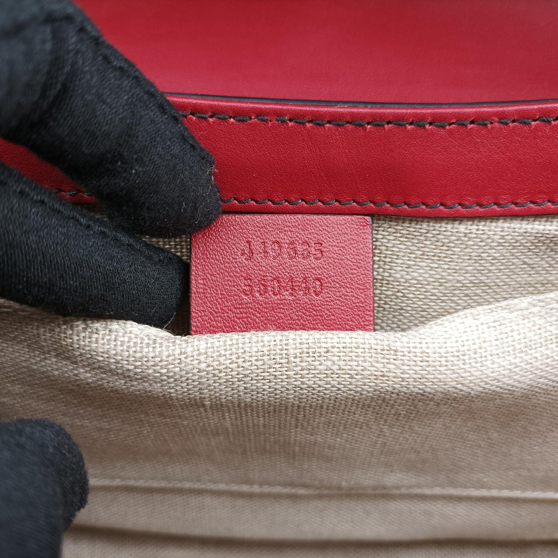 Emily Red Leather 449635 I023211488エミリー レッド レザー 449635 I023211488