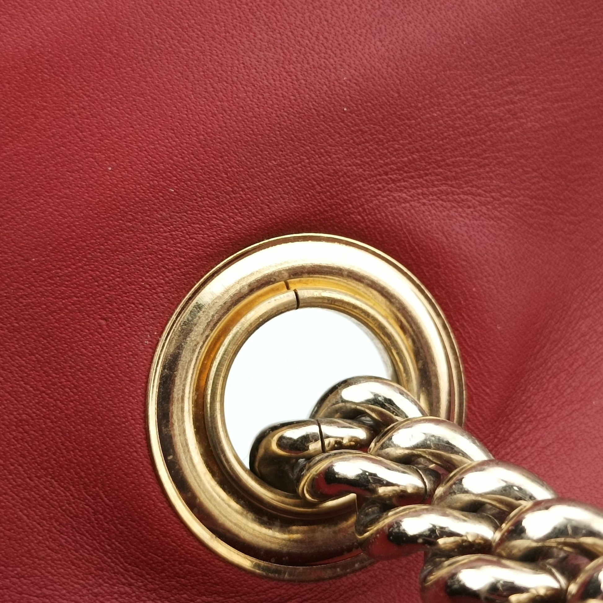 Emily Red Leather 449635 I023211488エミリー レッド レザー 449635 I023211488