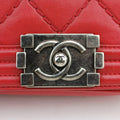 BOY CHANEL Red Leather A92104 18681204ボーイシャネル レッド レザー A92104 18681204
