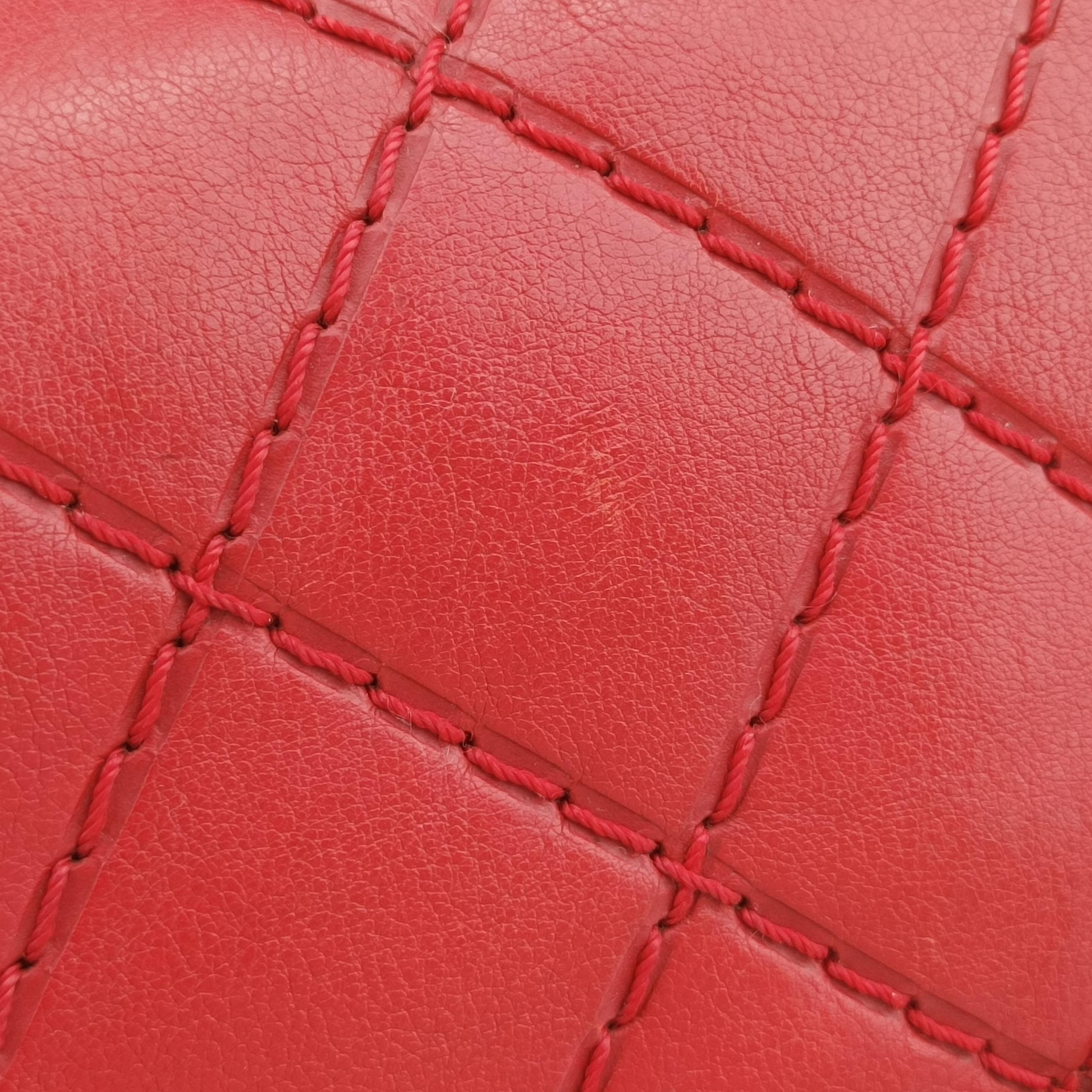 BOY CHANEL Red Leather A92104 18681204ボーイシャネル レッド レザー A92104 18681204