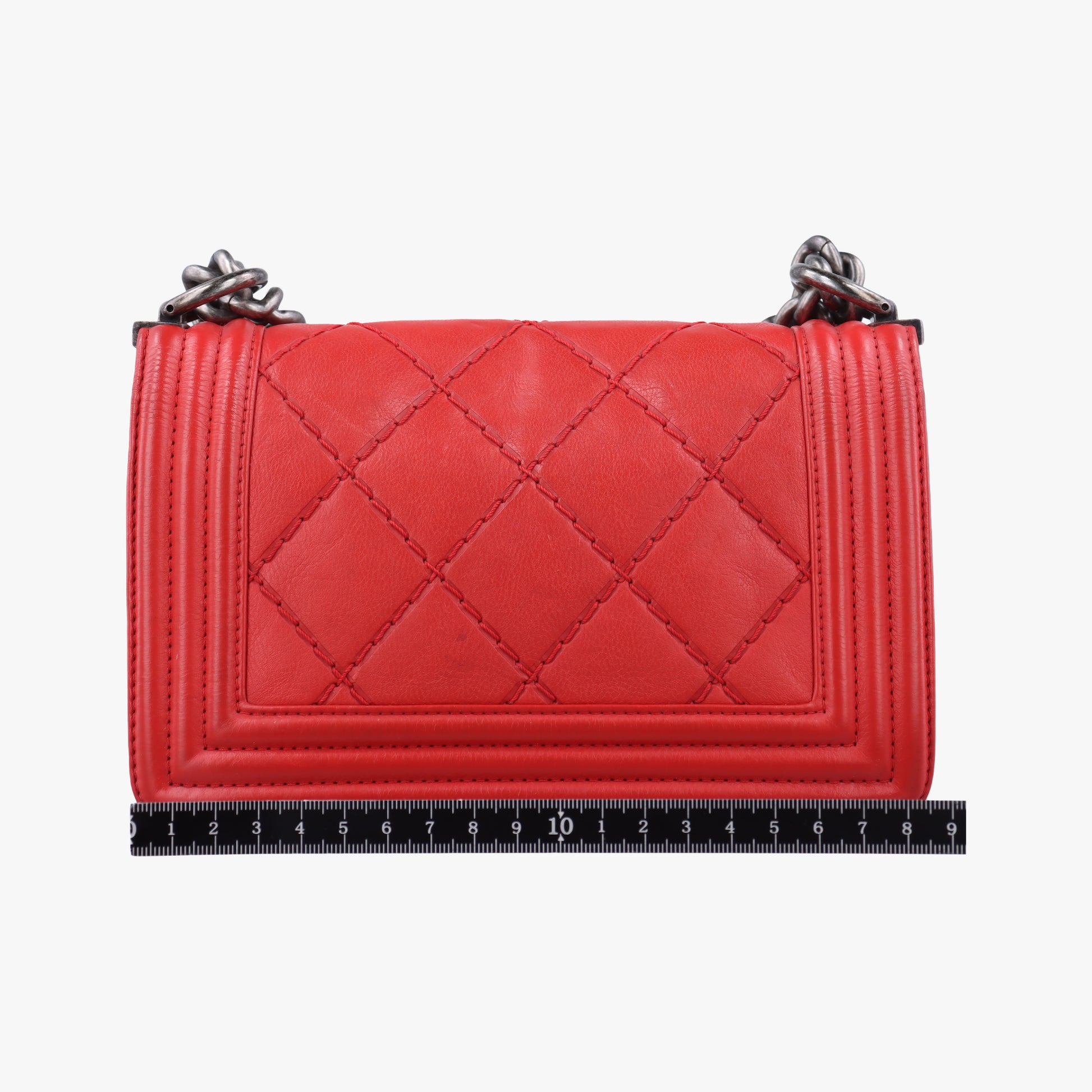 BOY CHANEL Red Leather A92104 18681204ボーイシャネル レッド レザー A92104 18681204