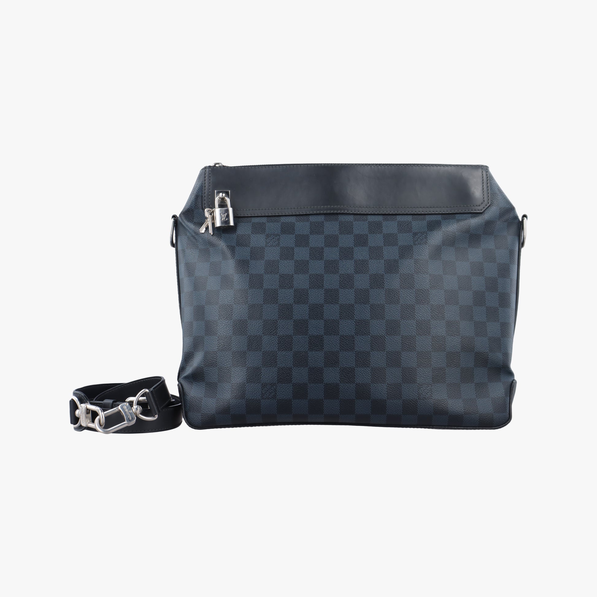 Messenger Greenwich Navy×Noir Damier Cobalt N41348 DR0144メッセンジャーグリニッジ ネイビー×ノワール ダミエ コバルト N41348 DR0144