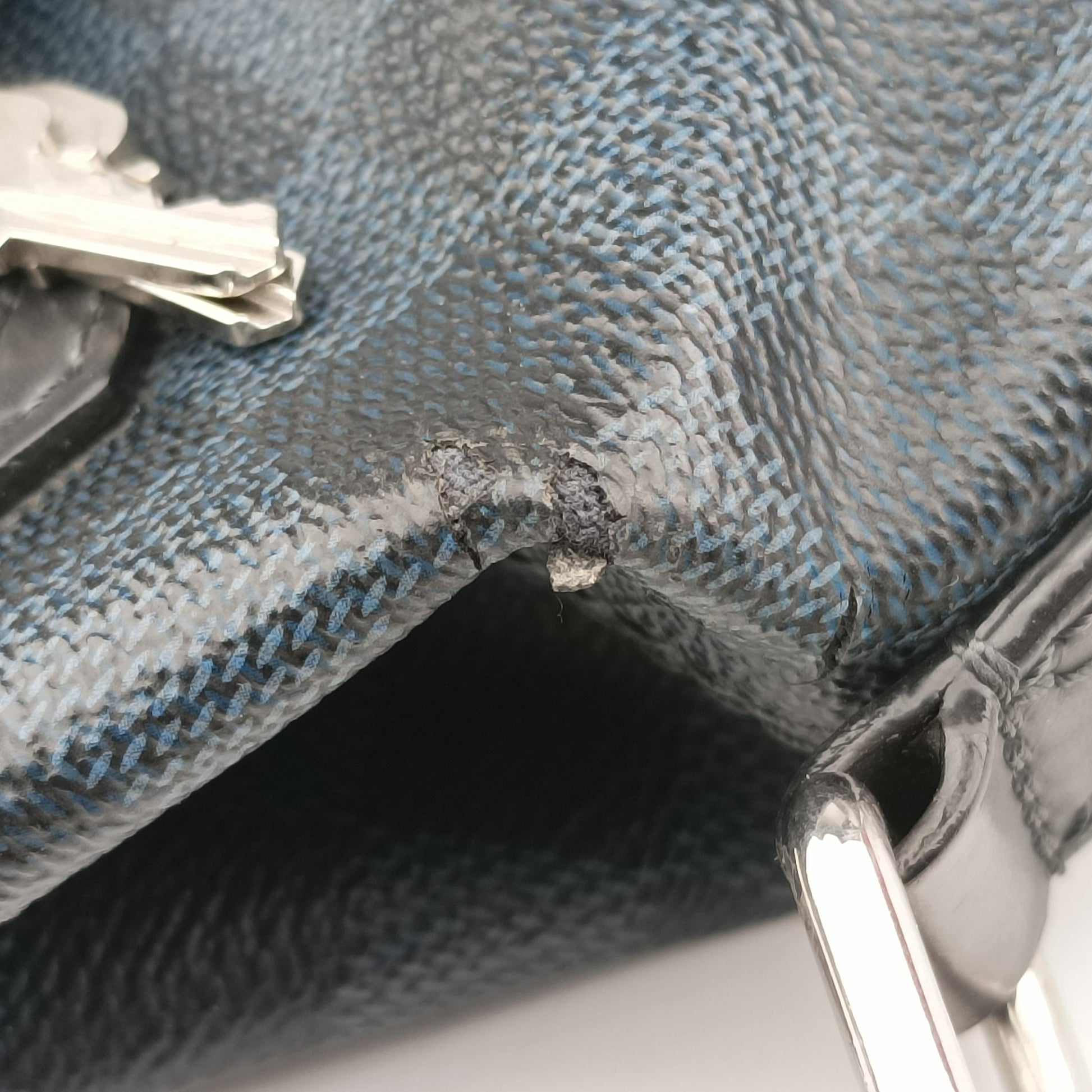 Messenger Greenwich Navy×Noir Damier Cobalt N41348 DR0144メッセンジャーグリニッジ ネイビー×ノワール ダミエ コバルト N41348 DR0144