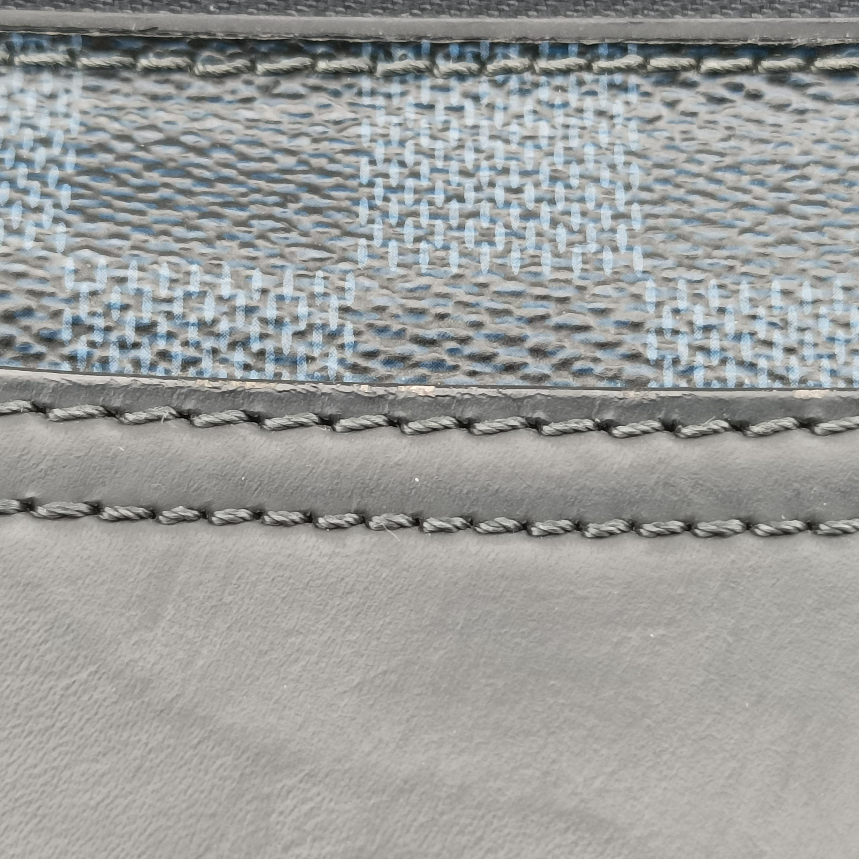 Messenger Greenwich Navy×Noir Damier Cobalt N41348 DR0144メッセンジャーグリニッジ ネイビー×ノワール ダミエ コバルト N41348 DR0144