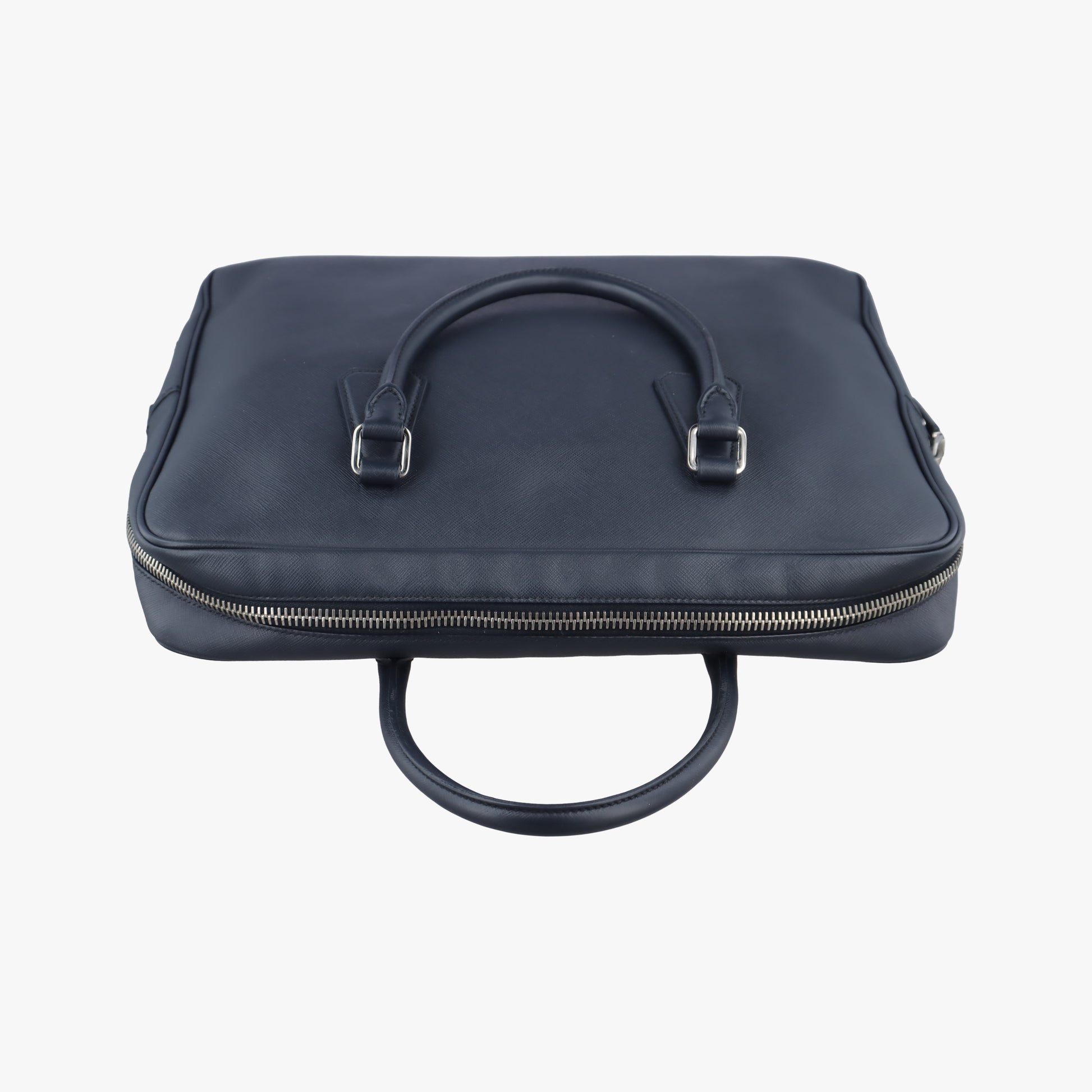 briefcase business Navy SAFFIANO Leather 2VE363 208 7/Rブリーフケース ビジネス ネイビー サフィアーノレザー 2VE363 208 7/R