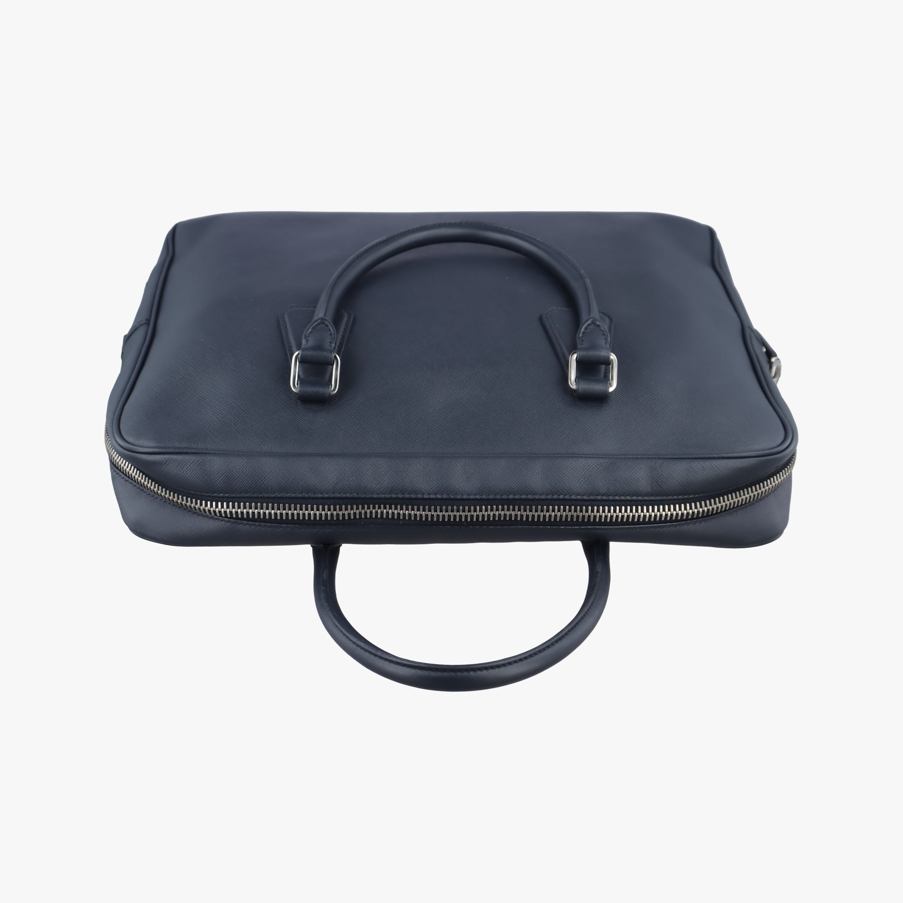 briefcase business Navy SAFFIANO Leather 2VE363 208 7/Rブリーフケース ビジネス ネイビー サフィアーノレザー 2VE363 208 7/R