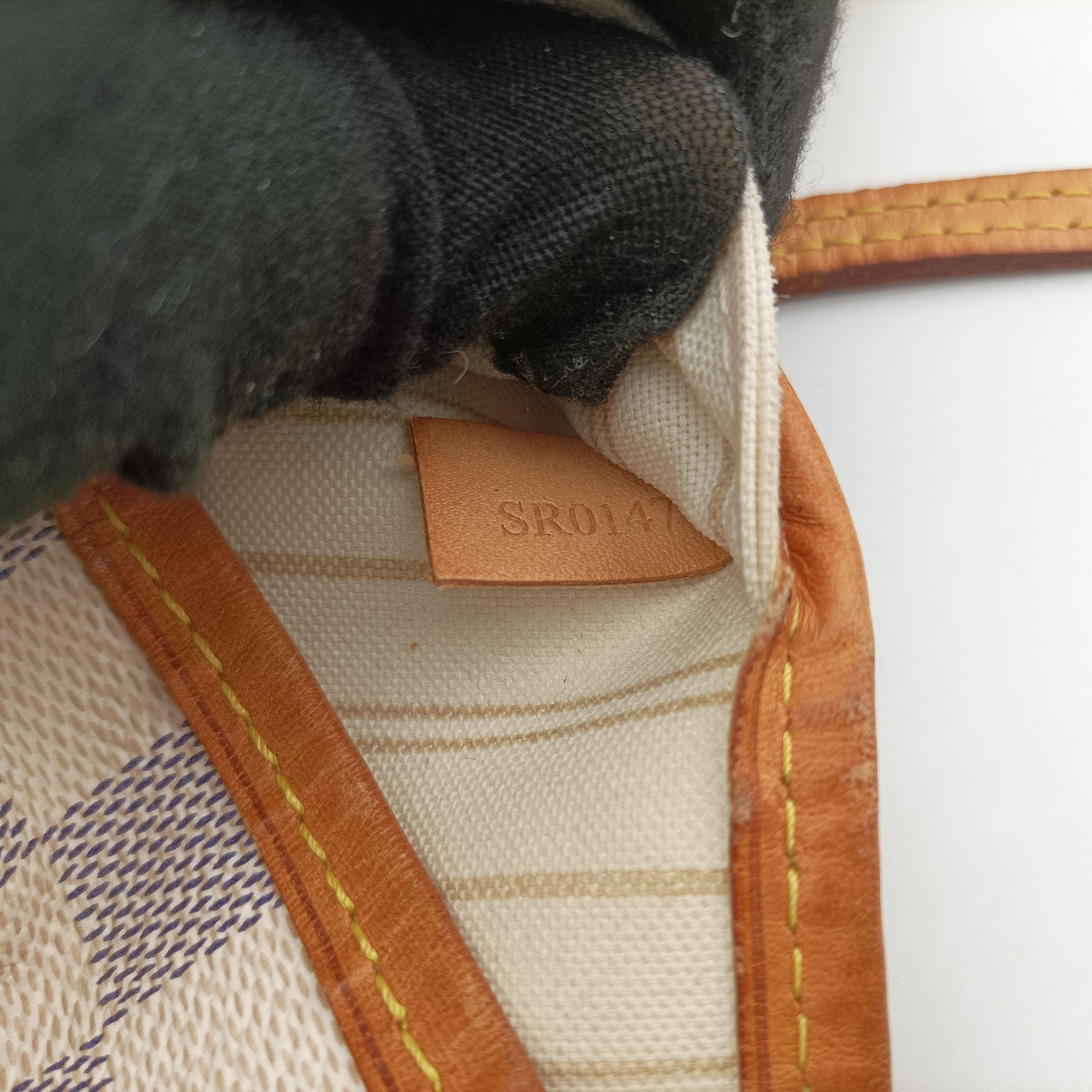 NEVERFULL MM AZUR Damier Canvas N51107 LA5116ネヴァーフルMM アズール ダミエキャンバス N51107 LA5116