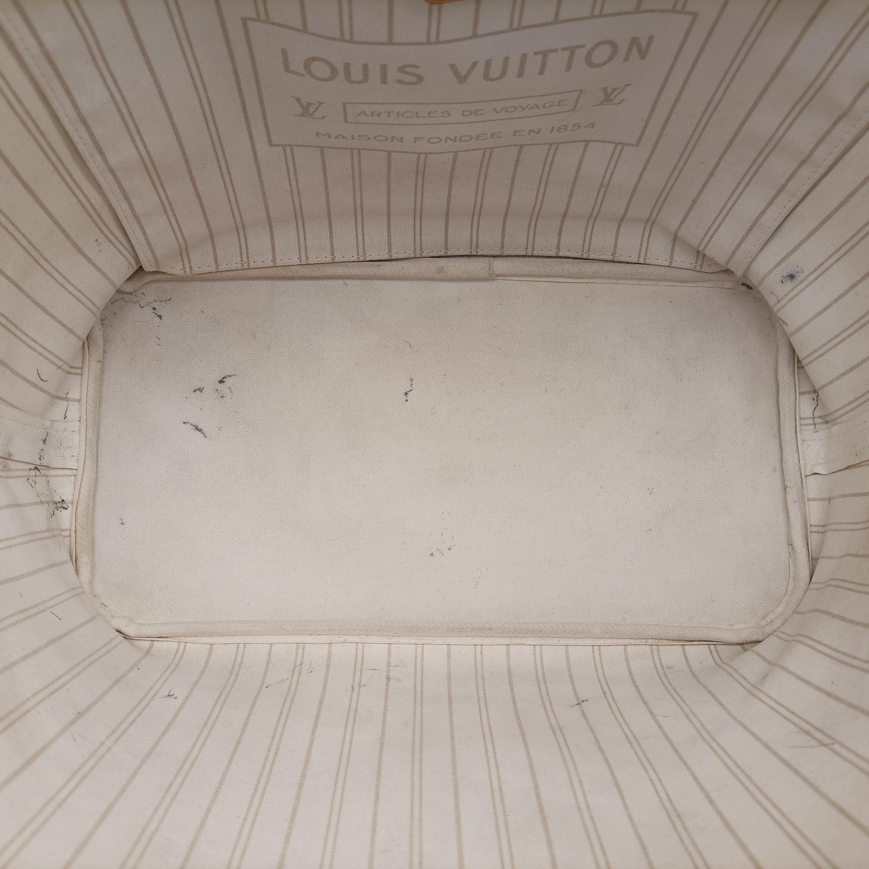 NEVERFULL MM AZUR Damier Canvas N51107 LA5116ネヴァーフルMM アズール ダミエキャンバス N51107 LA5116