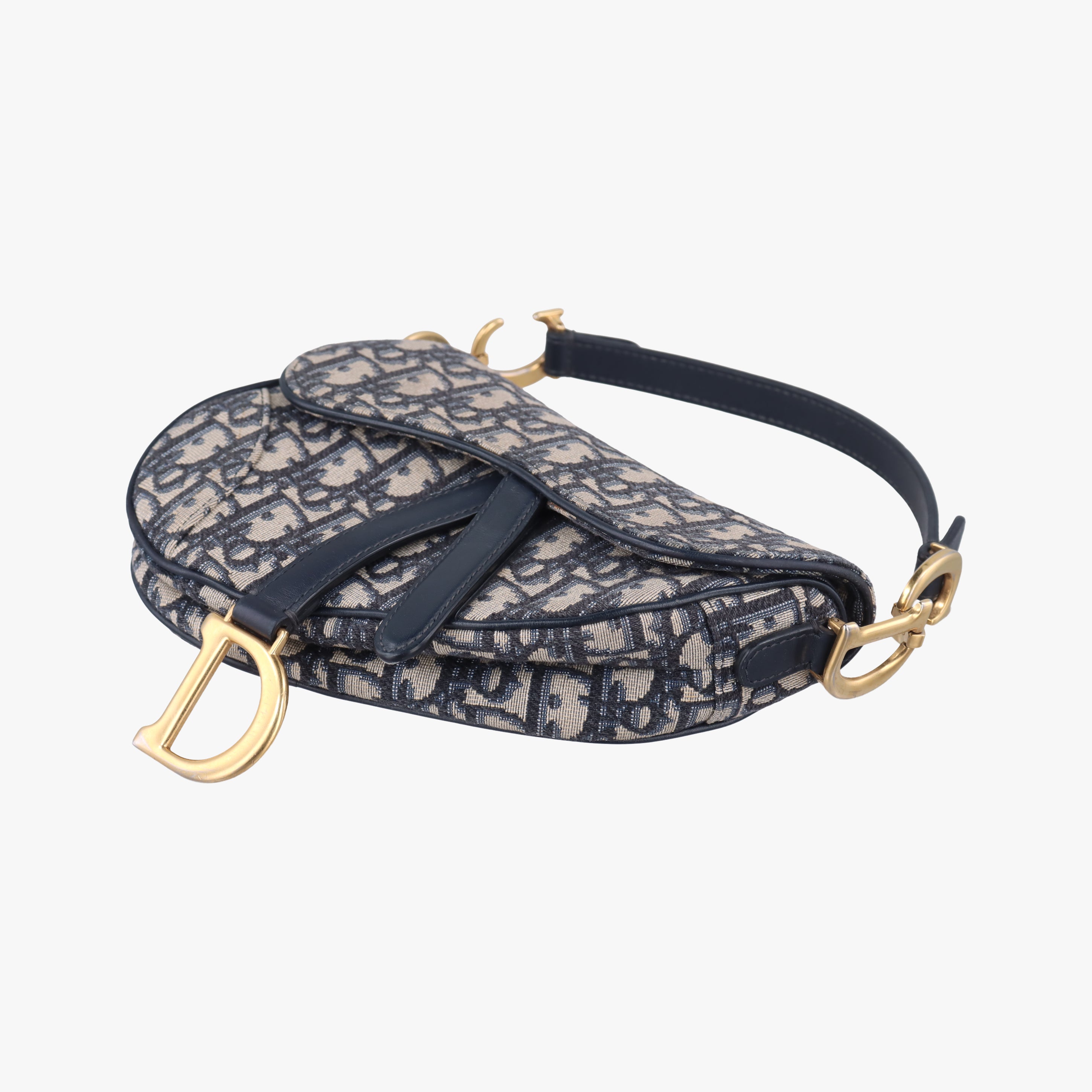 Saddle Navy×Gray Jacquard 05-RU-1108サドル ネイビー×グレー ジャガード 05-RU-1108