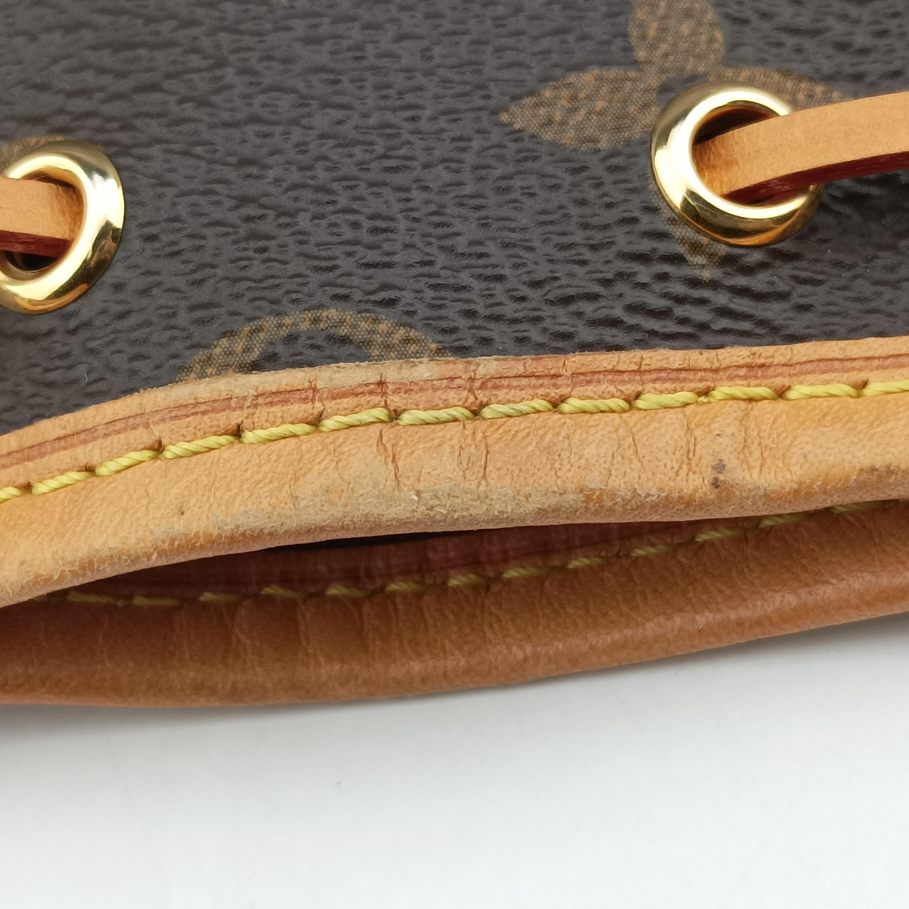 Nano Noe Brown Monogram canvas M41346 AR0126ナノ ノエ モノグラム/ブラウン系 モノグラム キャンバス M41346 AR0126