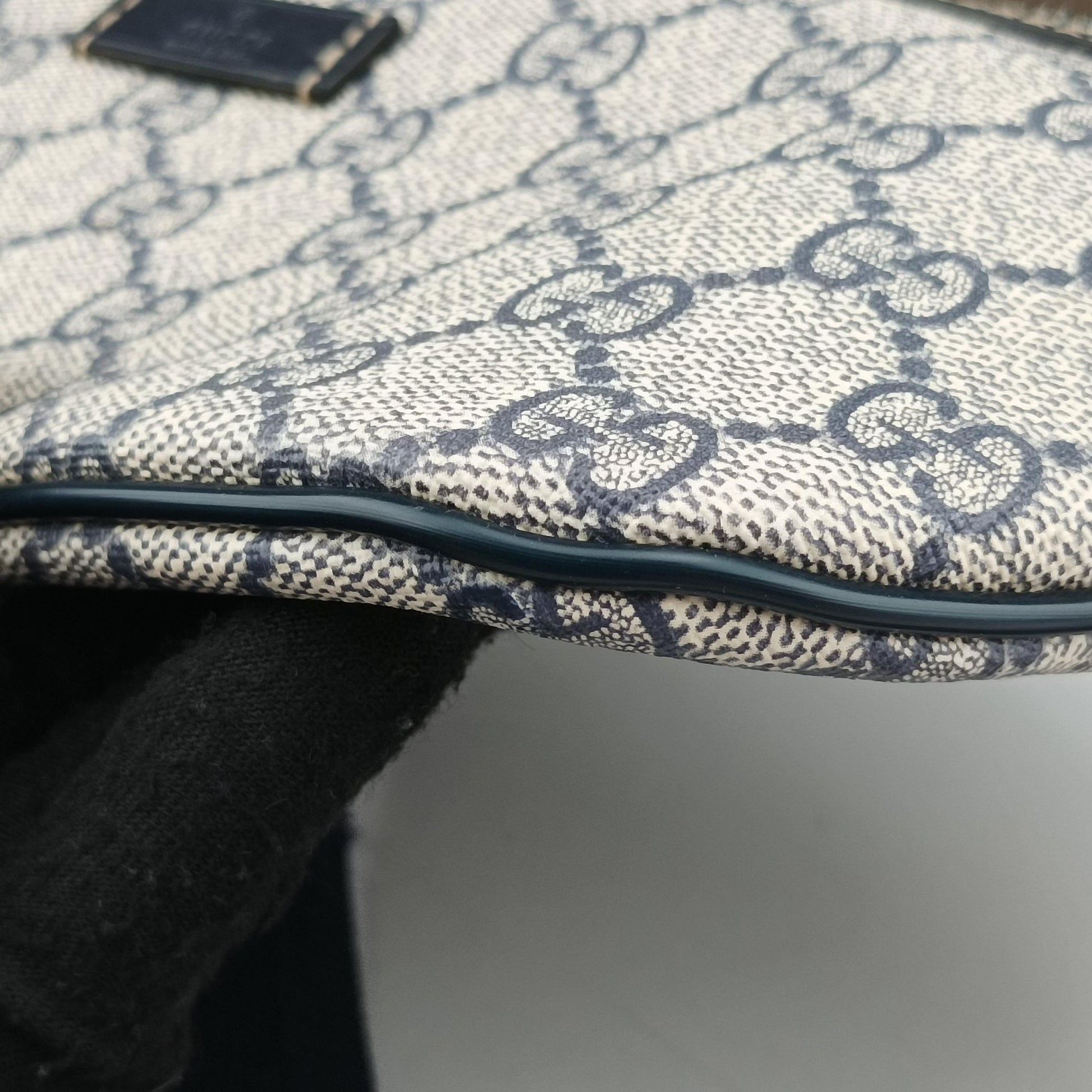 GG Supreme BeigeｘNavy Canvas 233269 H013914016GGスプリーム ベージュ ｘ ネイビー キャンバス 233269 H013914016