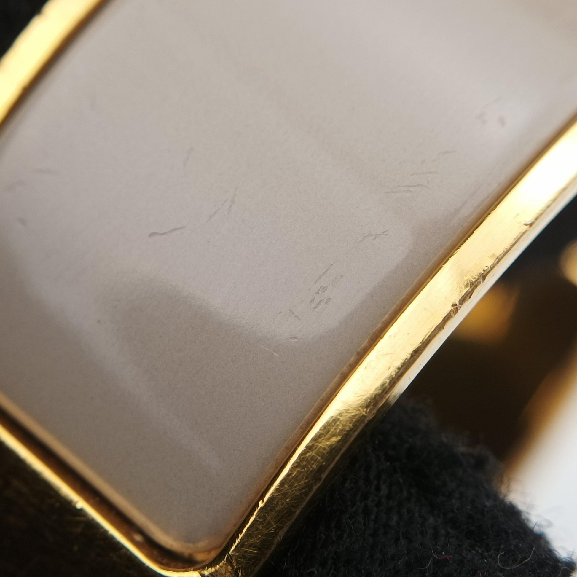 Clic Clac Grey×golden GP Mクリッククラック グレー×ゴールド GP M