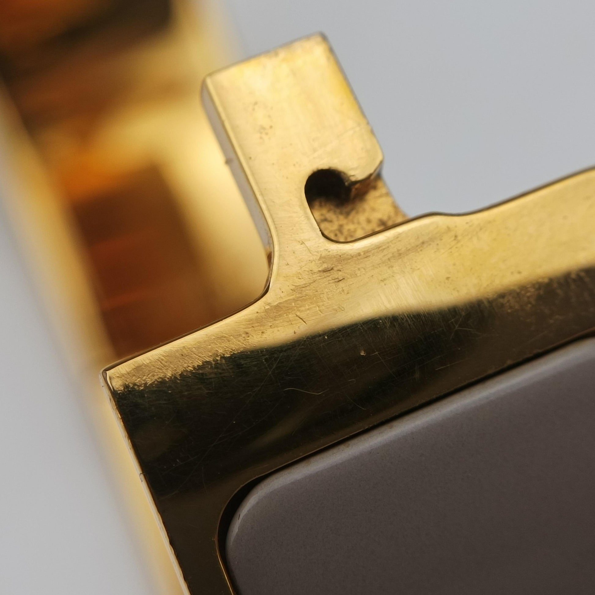 Clic Clac Grey×golden GP Mクリッククラック グレー×ゴールド GP M