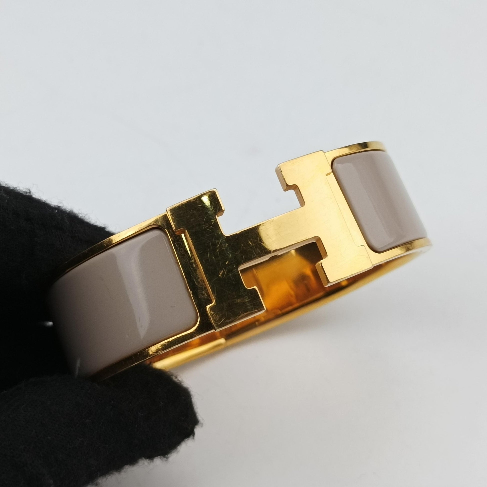 Clic Clac Grey×golden GP Mクリッククラック グレー×ゴールド GP M