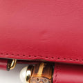 Bamboo Web Nymphaea Red Leather 459076 E020969622ニムフェア バンブー ウェブ レッド レザー 459076 E020969622