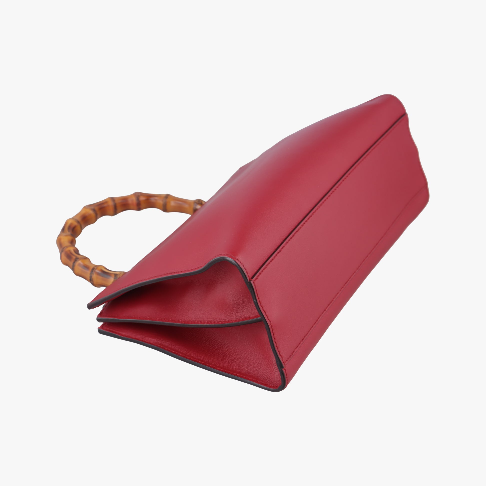 Bamboo Web Nymphaea Red Leather 459076 E020969622ニムフェア バンブー ウェブ レッド レザー 459076 E020969622