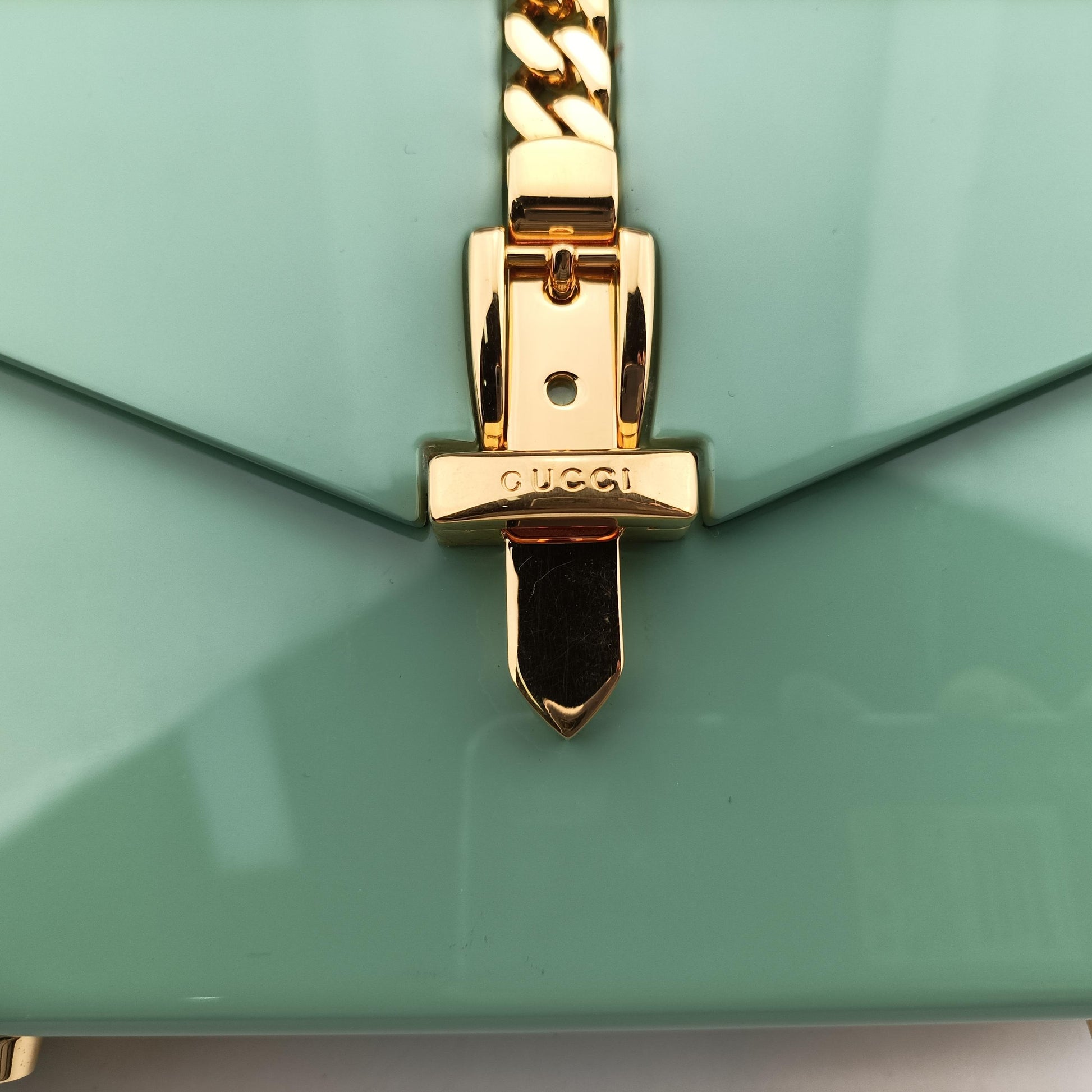 Sylvie 1969 Acrylic Mini Hand Green Acrylic 589482 F030029249シルヴィ1969アクリルミニハンド グリーン アクリル 589482 F030029249