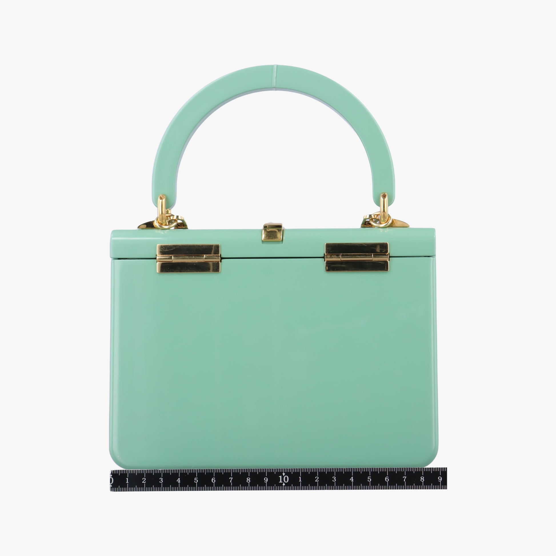 Sylvie 1969 Acrylic Mini Hand Green Acrylic 589482 F030029249シルヴィ1969アクリルミニハンド グリーン アクリル 589482 F030029249