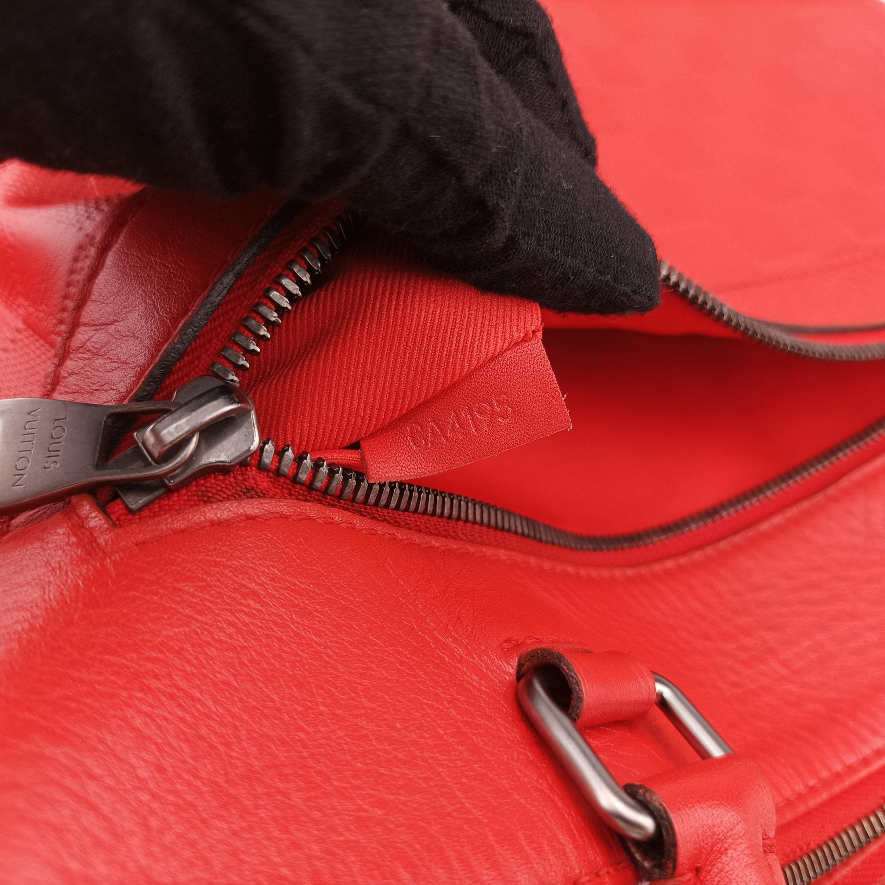 Porte Documents Jour NM orange Damier Graphite N48265 CA4195ポルトドキュマンジュール PDJ NM オレンジ ダミエ グラフィット N48265 CA4195