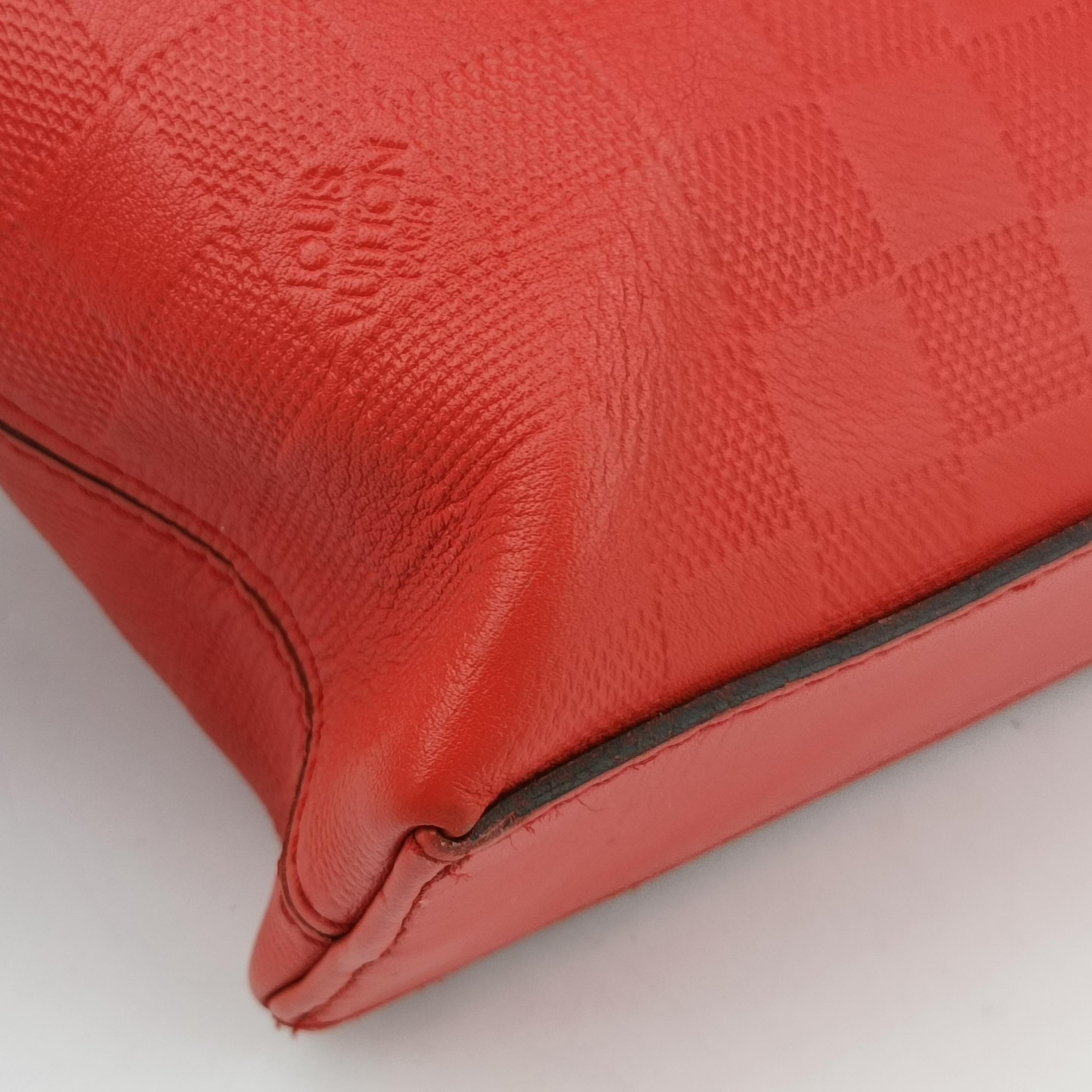 Porte Documents Jour NM orange Damier Graphite N48265 CA4195ポルトドキュマンジュール PDJ NM オレンジ ダミエ グラフィット N48265 CA4195