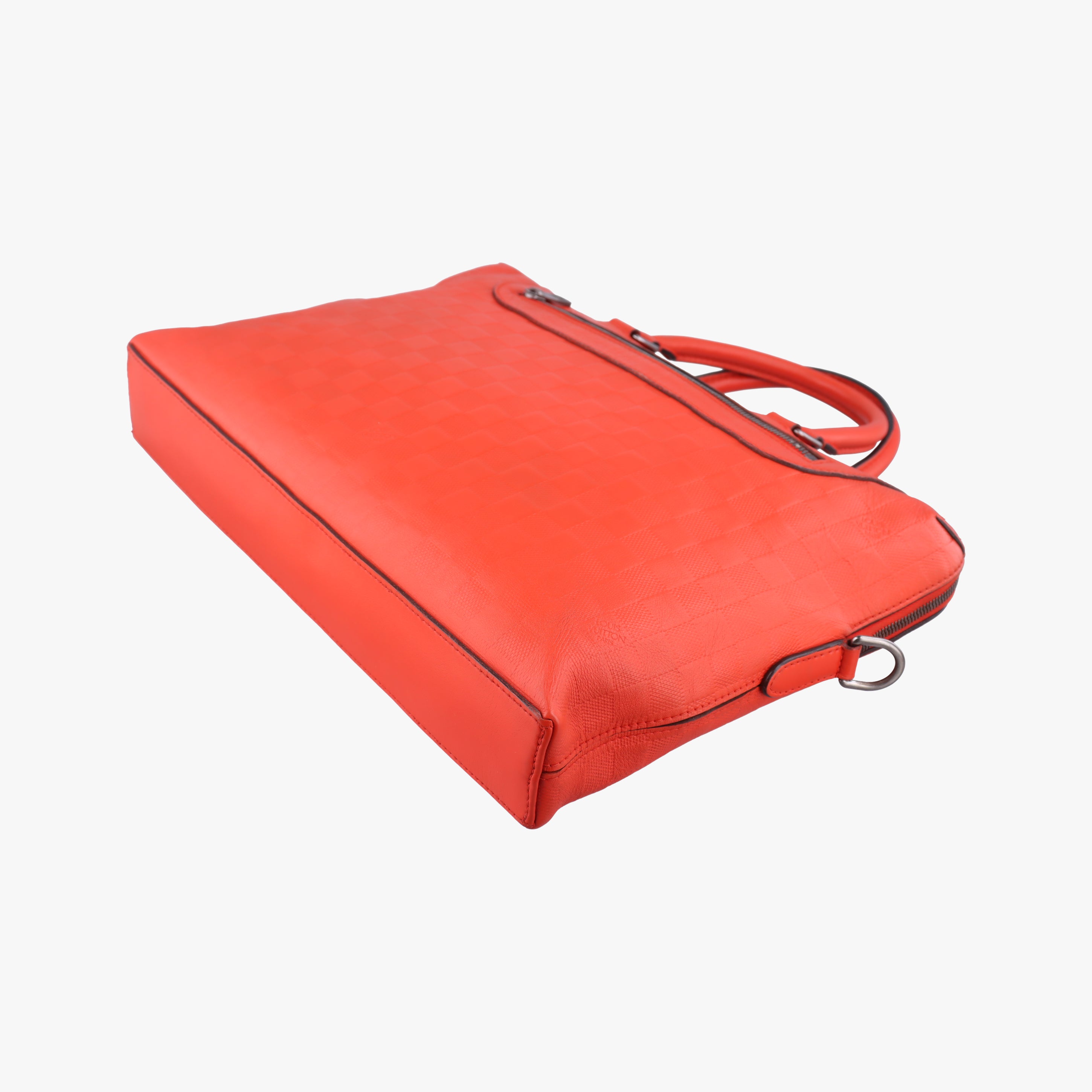 Porte Documents Jour NM orange Damier Graphite N48265 CA4195ポルトドキュマンジュール PDJ NM オレンジ ダミエ グラフィット N48265 CA4195