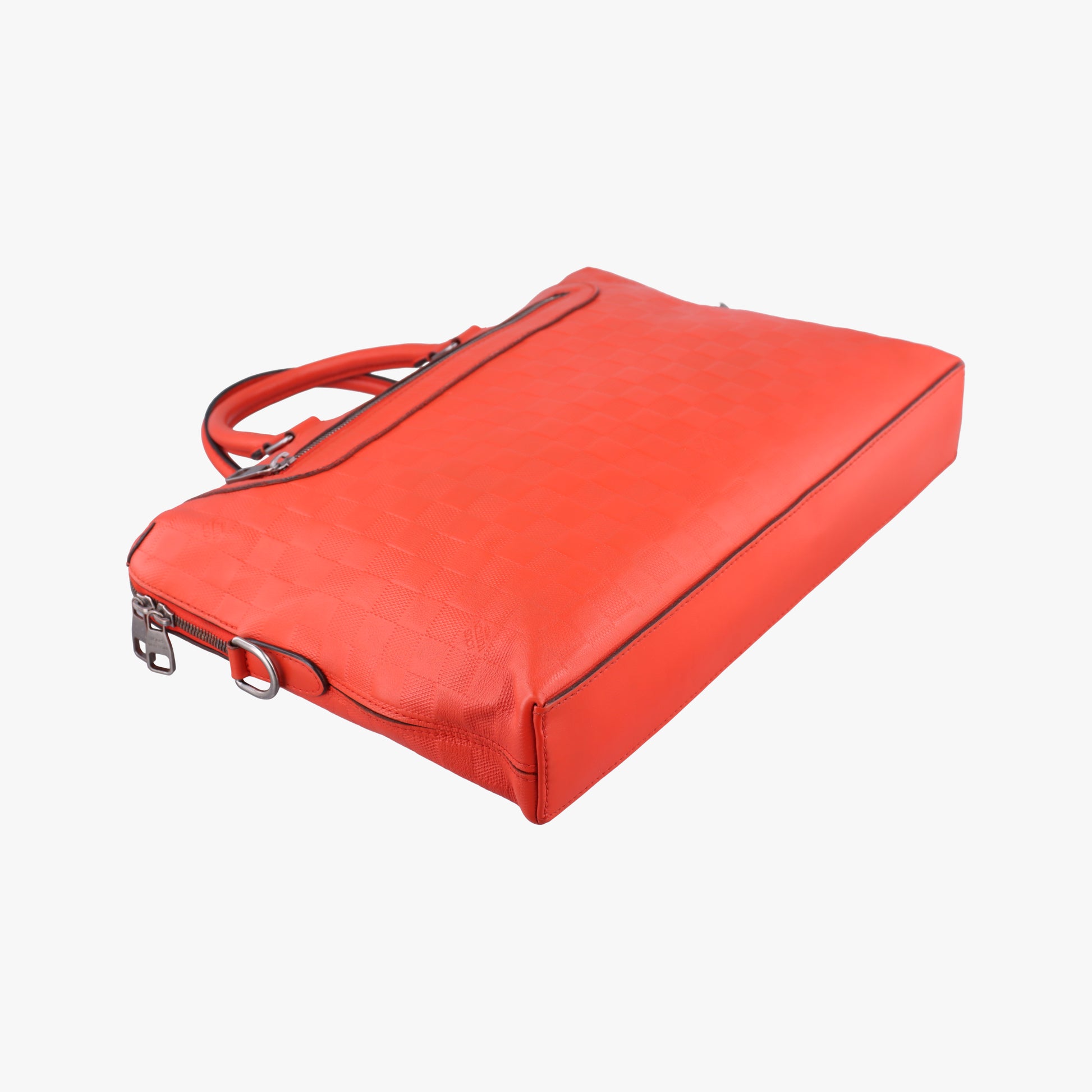 Porte Documents Jour NM orange Damier Graphite N48265 CA4195ポルトドキュマンジュール PDJ NM オレンジ ダミエ グラフィット N48265 CA4195