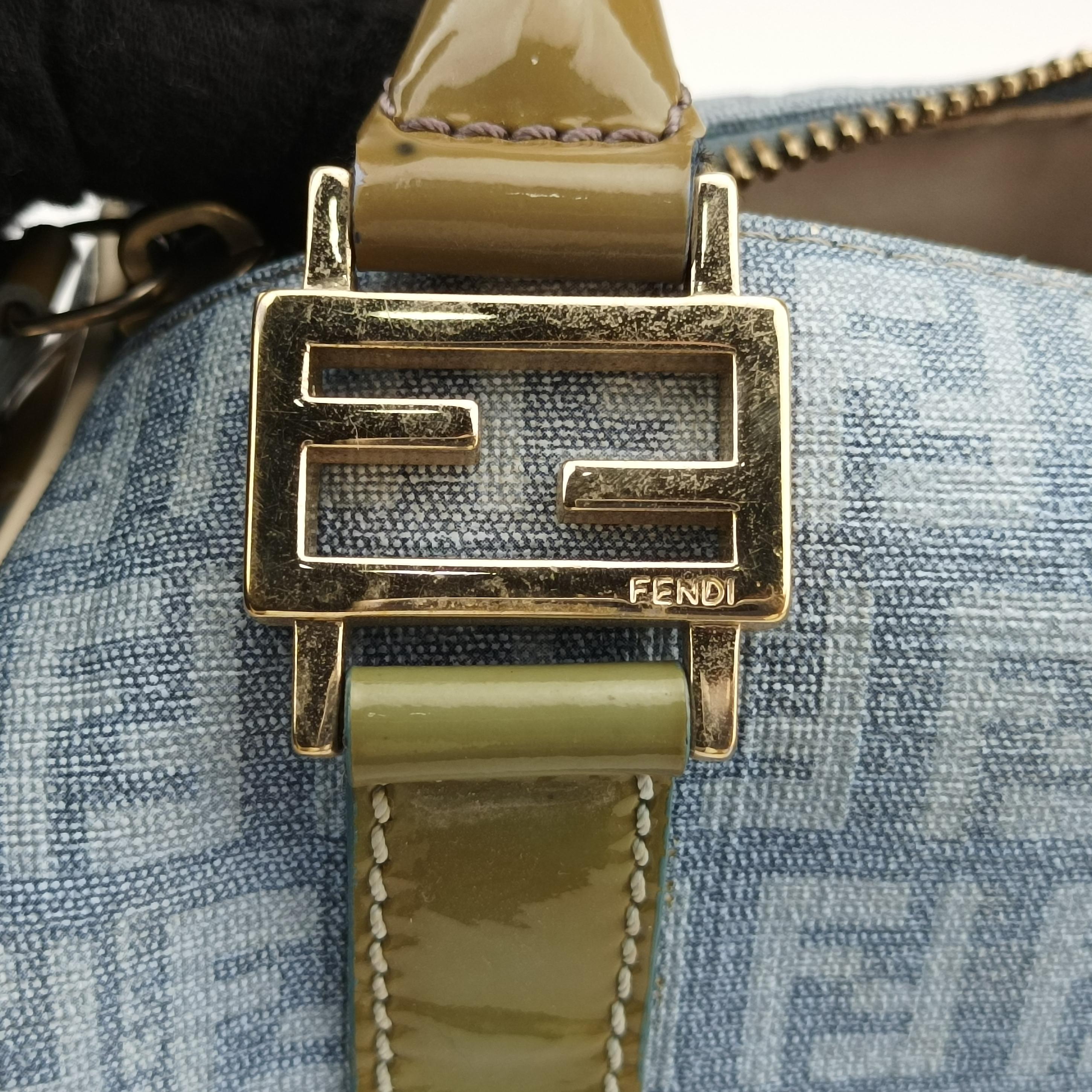 Zucchino Glitter Logo Blue PVC coated canvas 8BL071 2305/8BL071/AP3/098ズッカ柄　ズッキーノ グリッターロゴ ブルー PVCコーティングキャンバス 8BL071 2305/8BL071/AP3/098