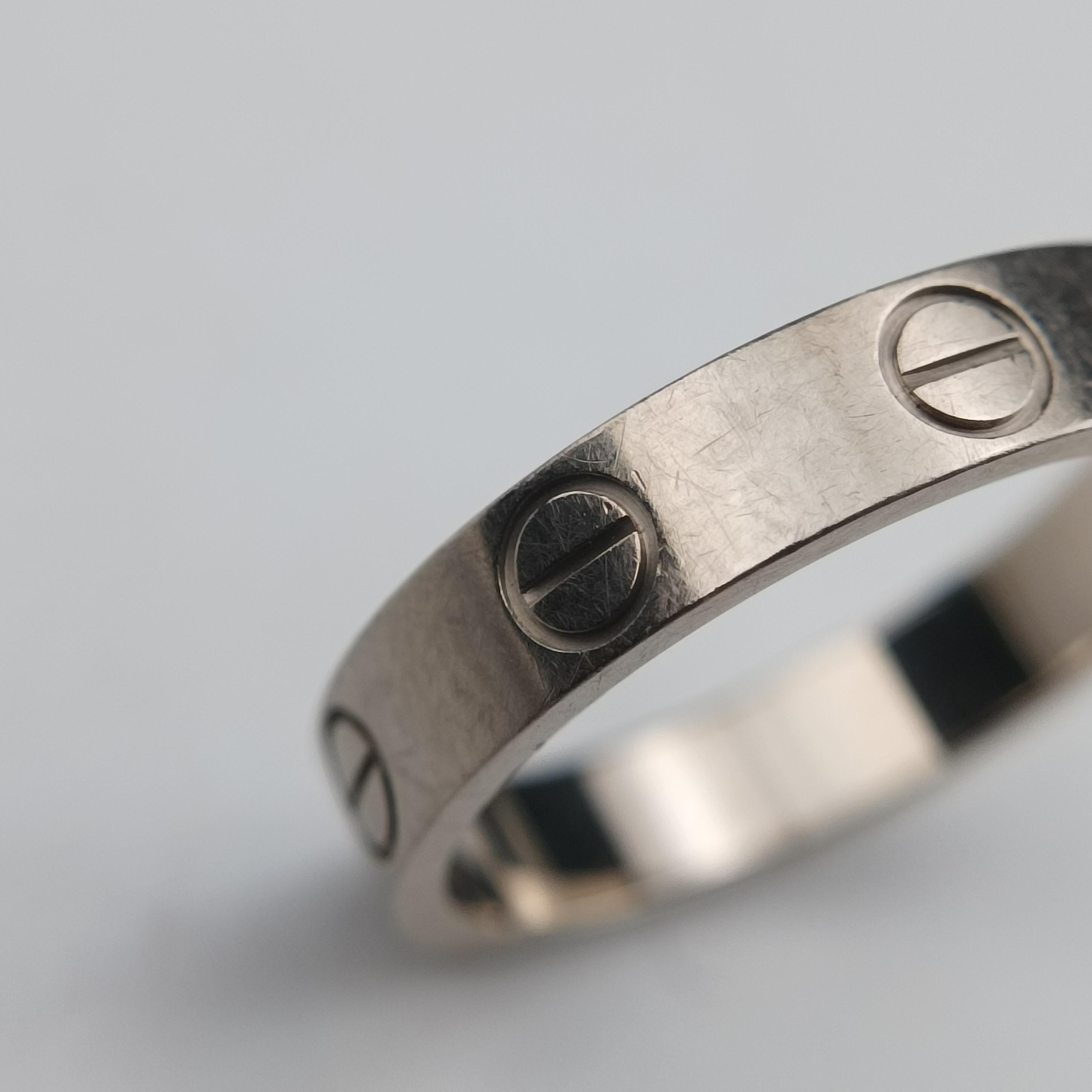 Mini Love Silver AU750 B4085151 WB6528ミニラブ シルバー AU750 B4085151 WB6528