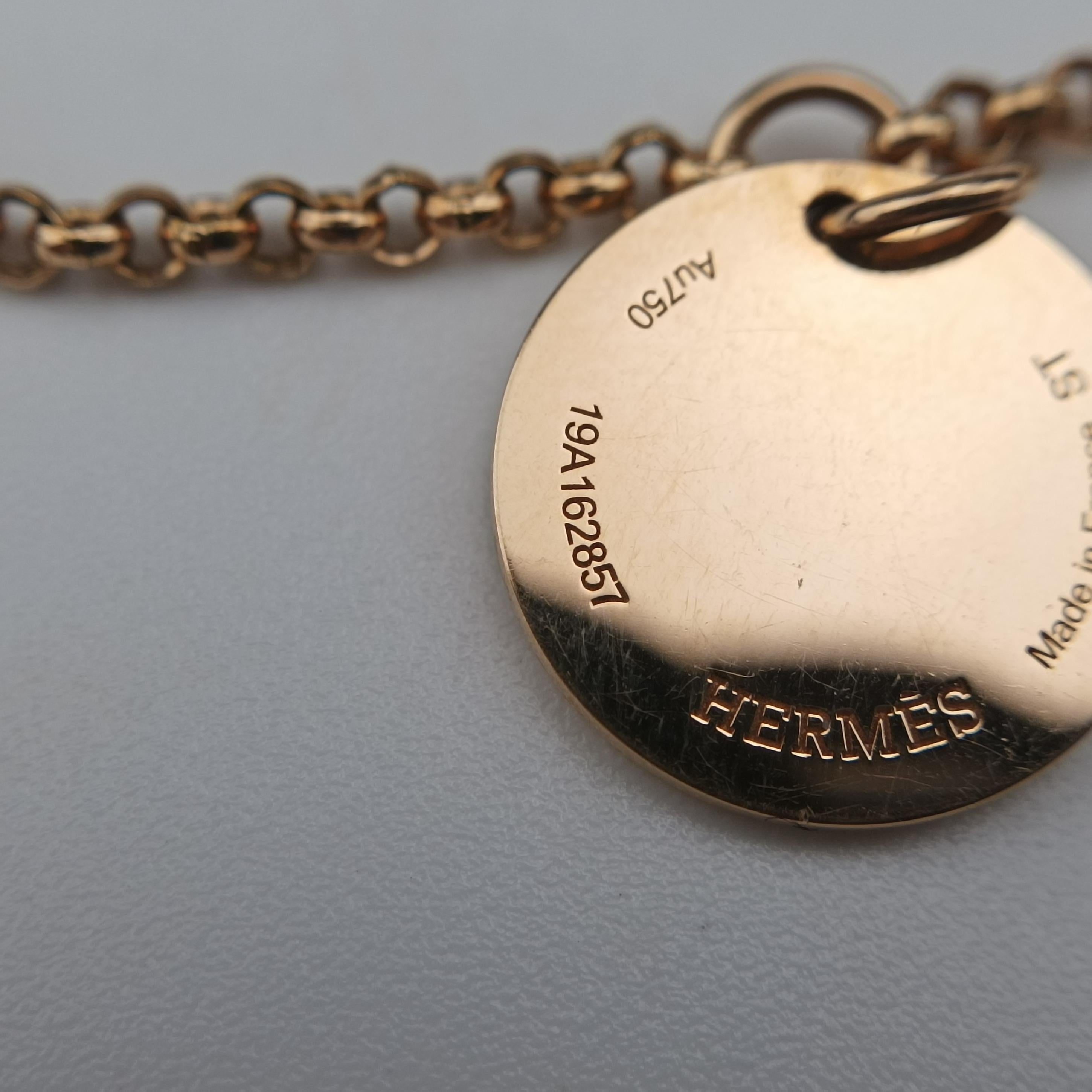 Ex-Libris Rose gold AU750 19A162857エクスリブリス ローズゴールド AU750 19A162857