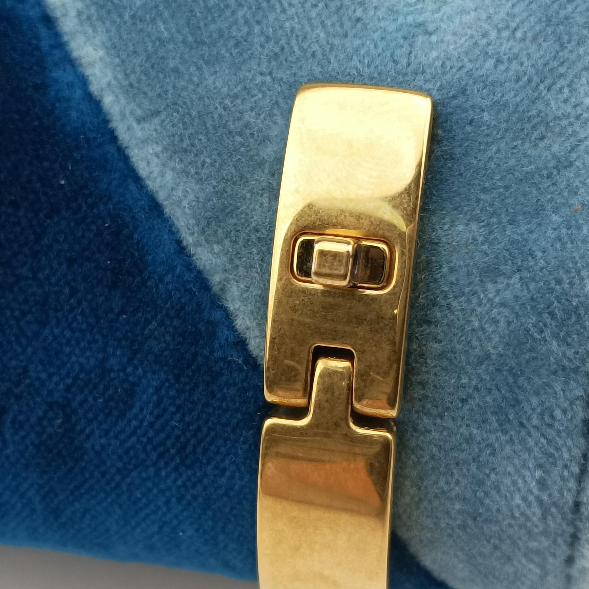 Cahier Blue x light blue velour 110 Aカイエ ブルー×ライトブルー ベロア 110 A