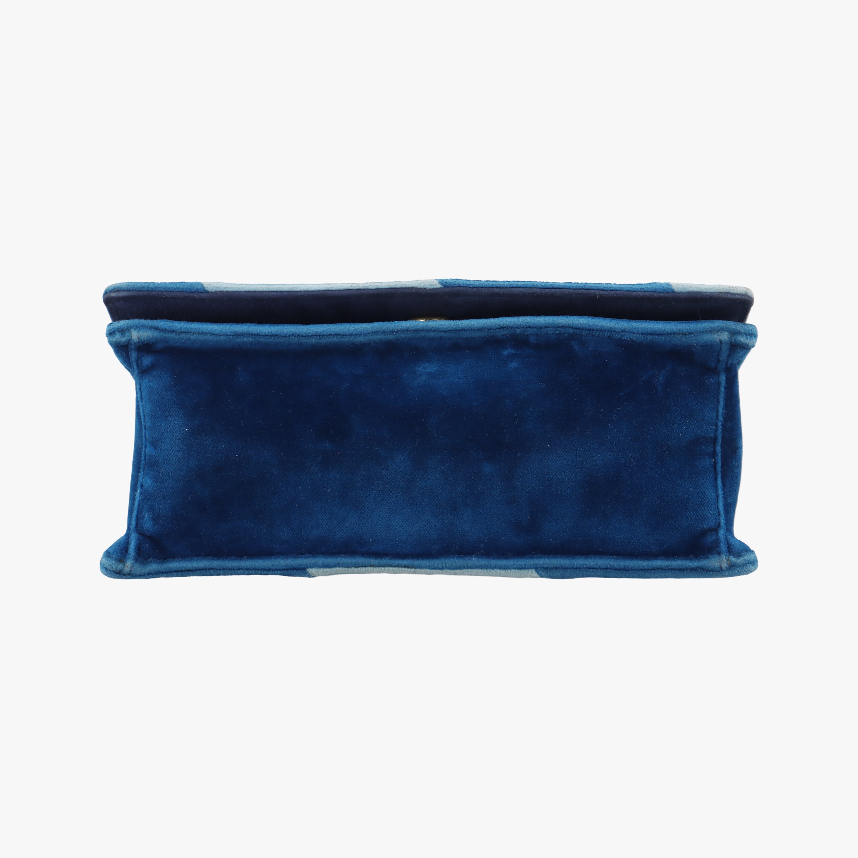 Cahier Blue x light blue velour 110 Aカイエ ブルー×ライトブルー ベロア 110 A