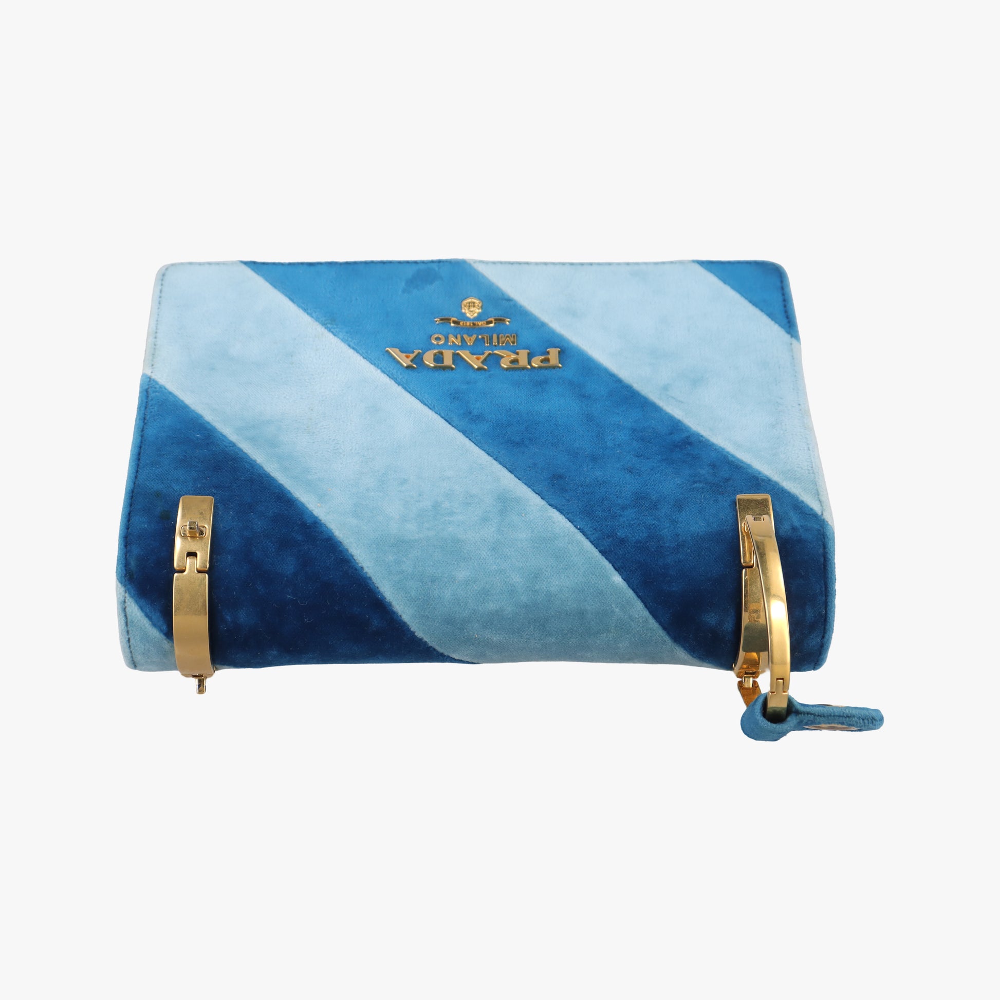 Cahier Blue x light blue velour 110 Aカイエ ブルー×ライトブルー ベロア 110 A