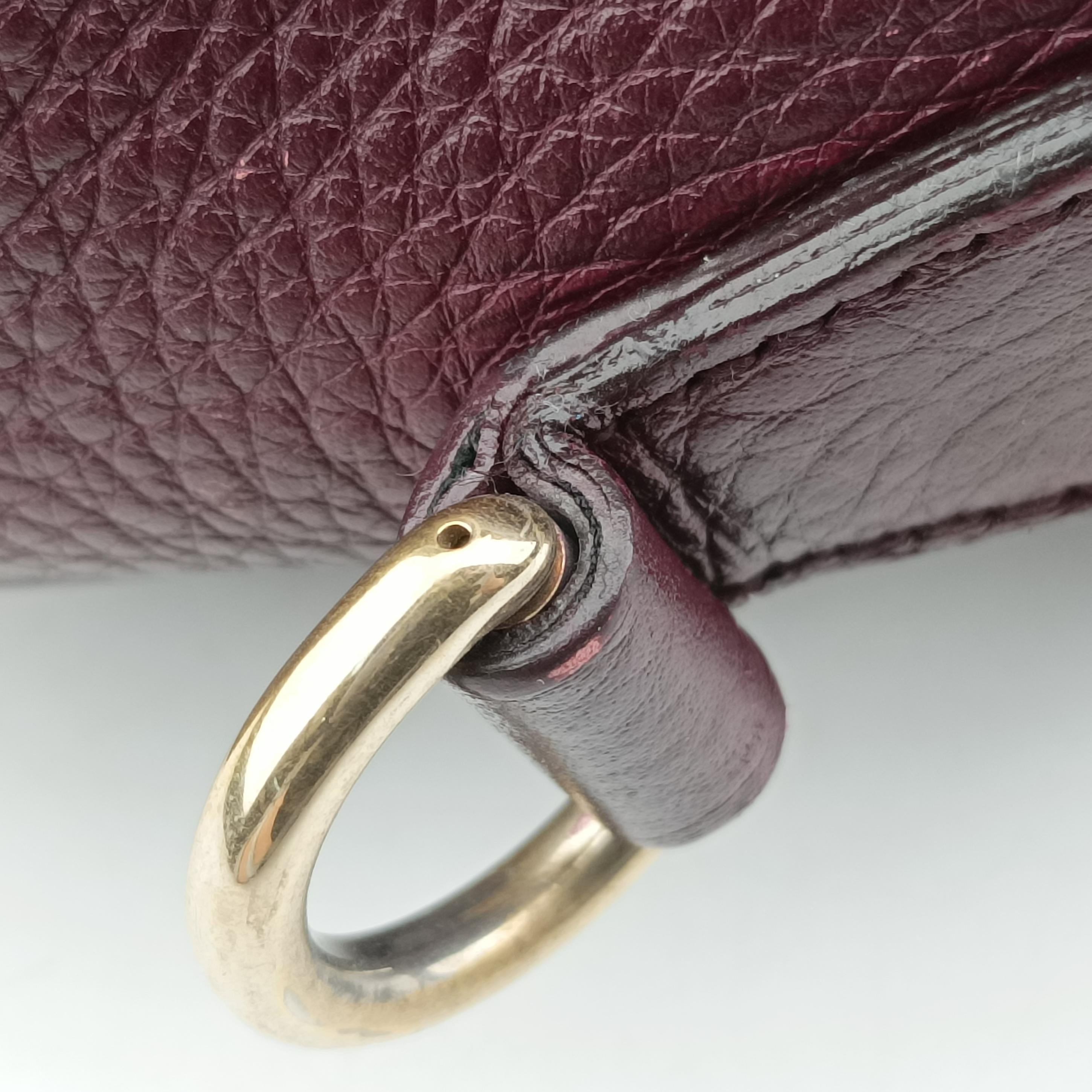 bamboo shopper Burgundy Leather 353124 E016879993バンブーショッパー ワインレッド レザー 353124 E016879993