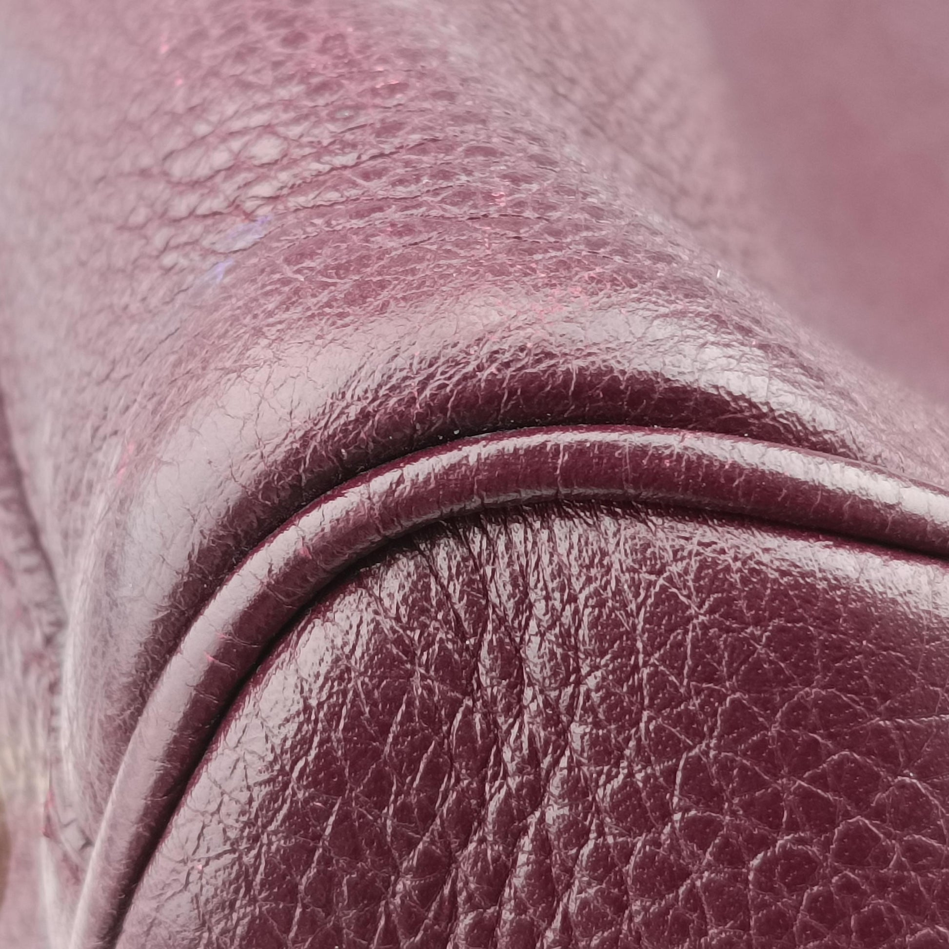 bamboo shopper Burgundy Leather 353124 E016879993バンブーショッパー ワインレッド レザー 353124 E016879993