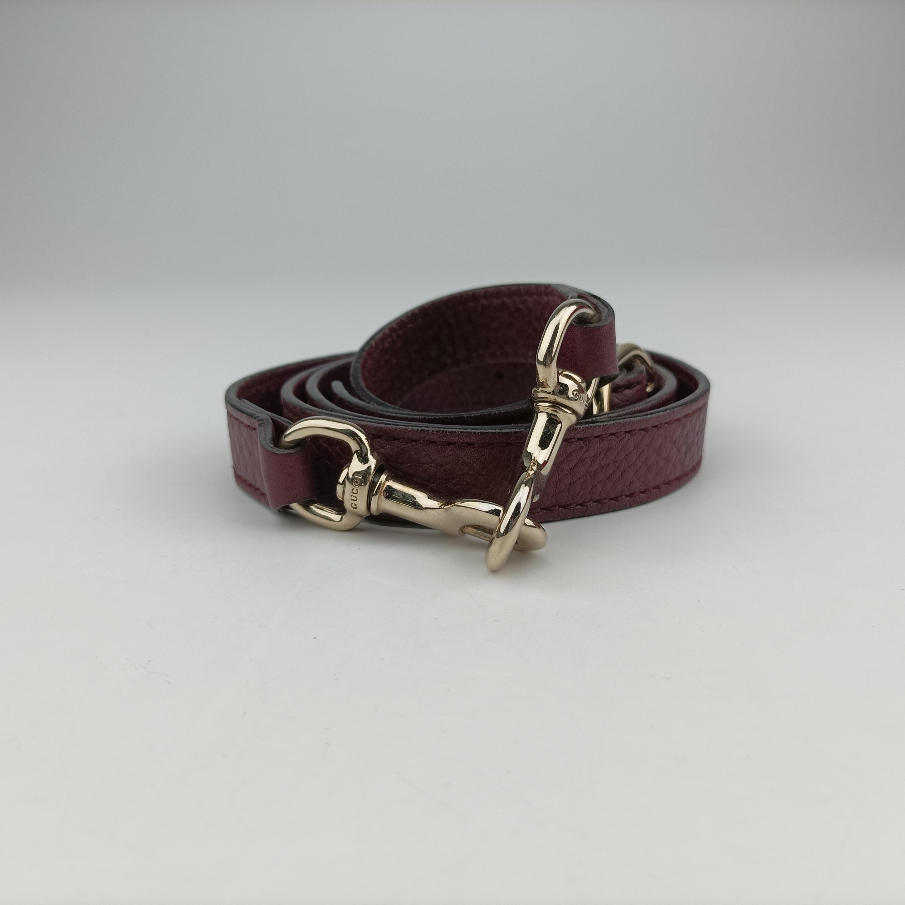 bamboo shopper Burgundy Leather 353124 E016879993バンブーショッパー ワインレッド レザー 353124 E016879993