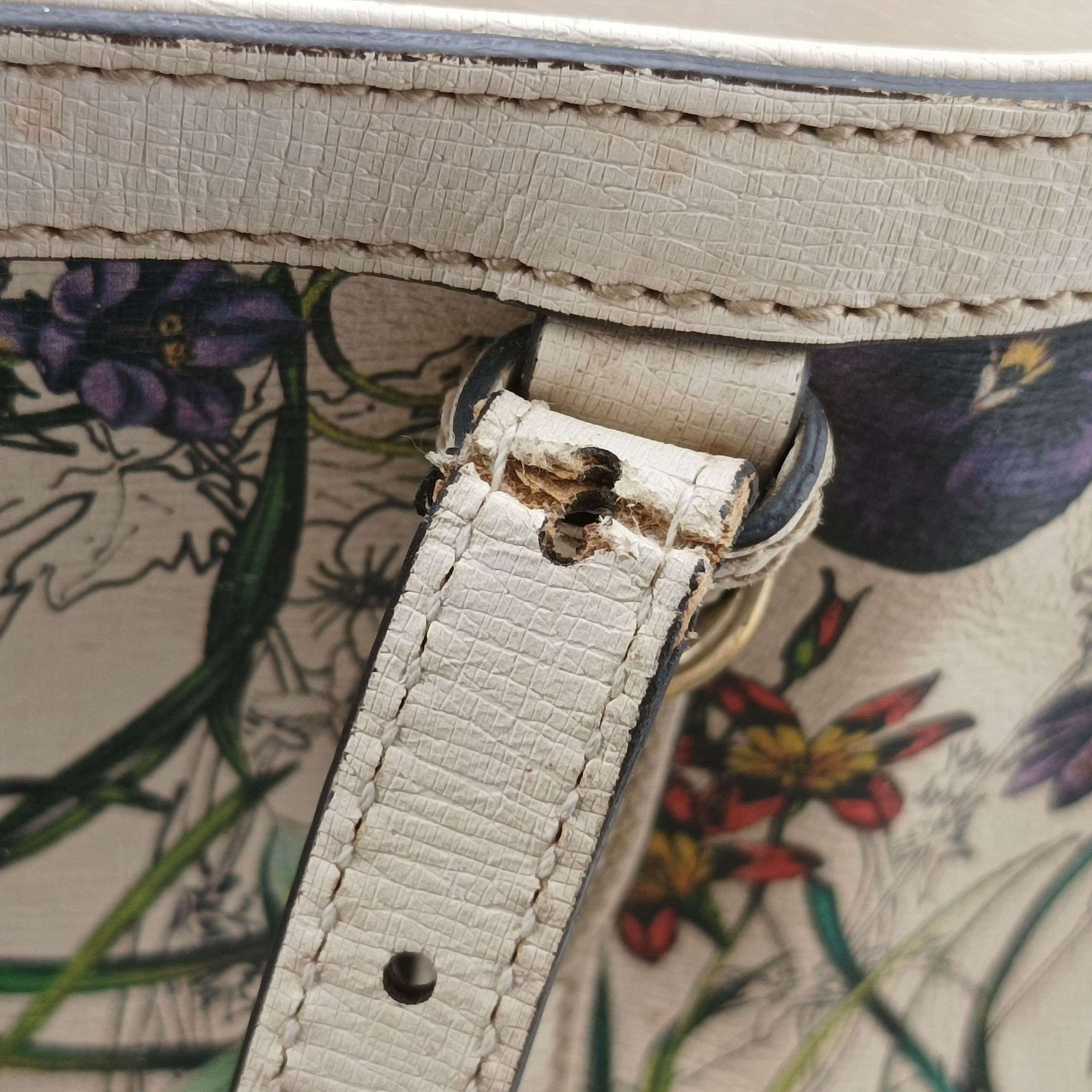 Microguccissima White×Multicolour Leather 309613 C015575992マイクログッチシマ ホワイト×マルチカラー レザー 309613 C015575992