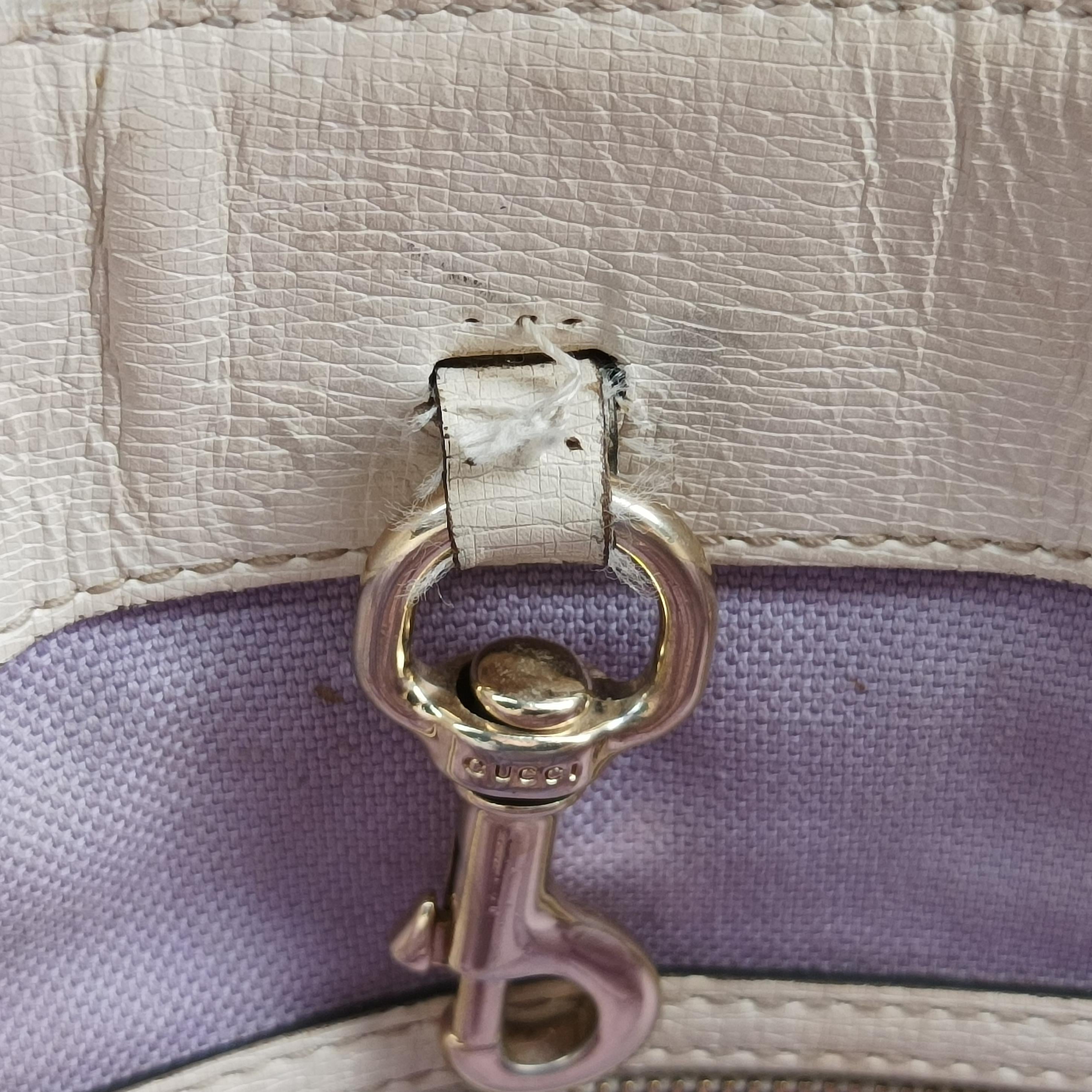 Microguccissima White×Multicolour Leather 309613 C015575992マイクログッチシマ ホワイト×マルチカラー レザー 309613 C015575992