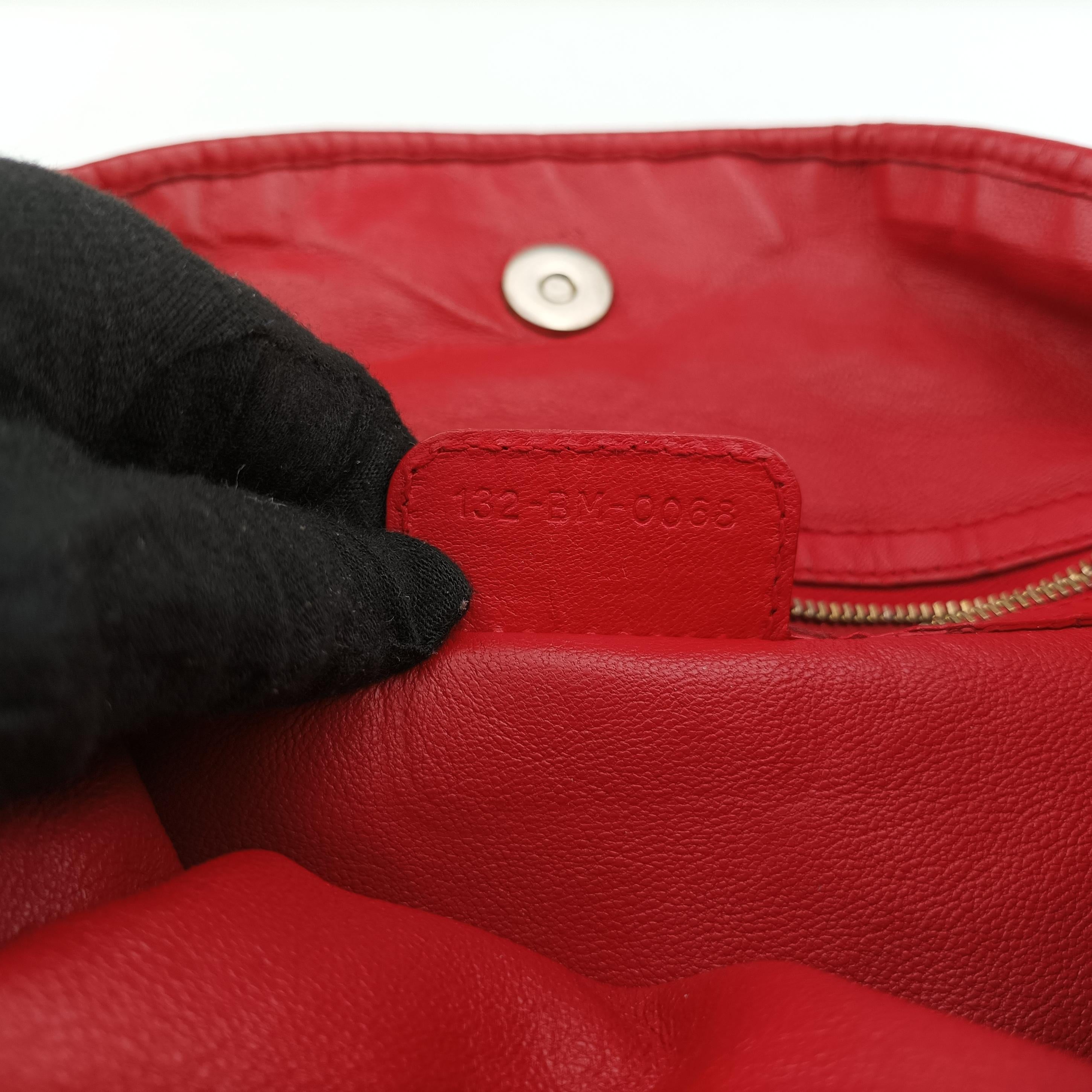 charm Red lambskin 132-BM-0068チャーム レッド ラムスキン 132-BM-0068