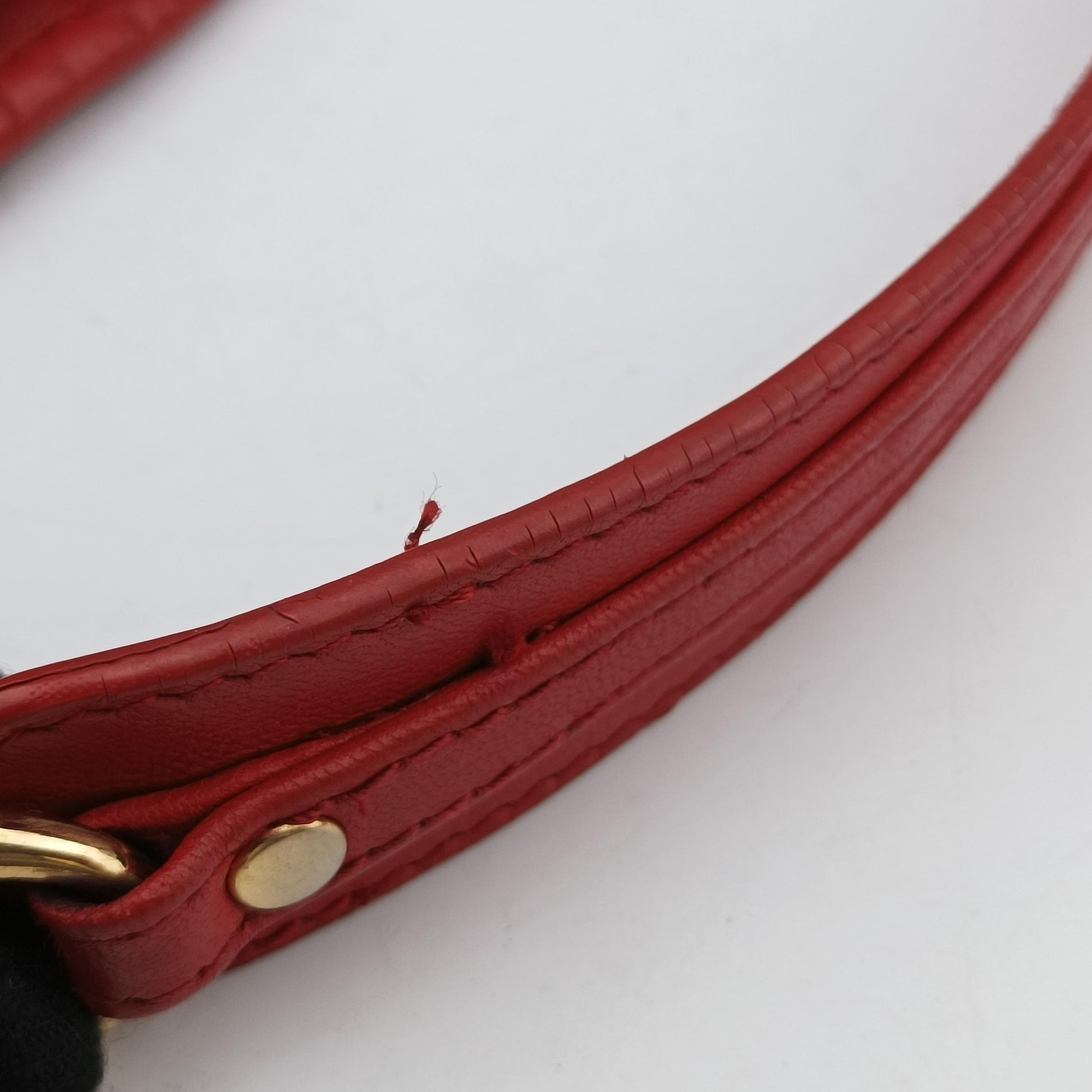 charm Red lambskin 132-BM-0068チャーム レッド ラムスキン 132-BM-0068