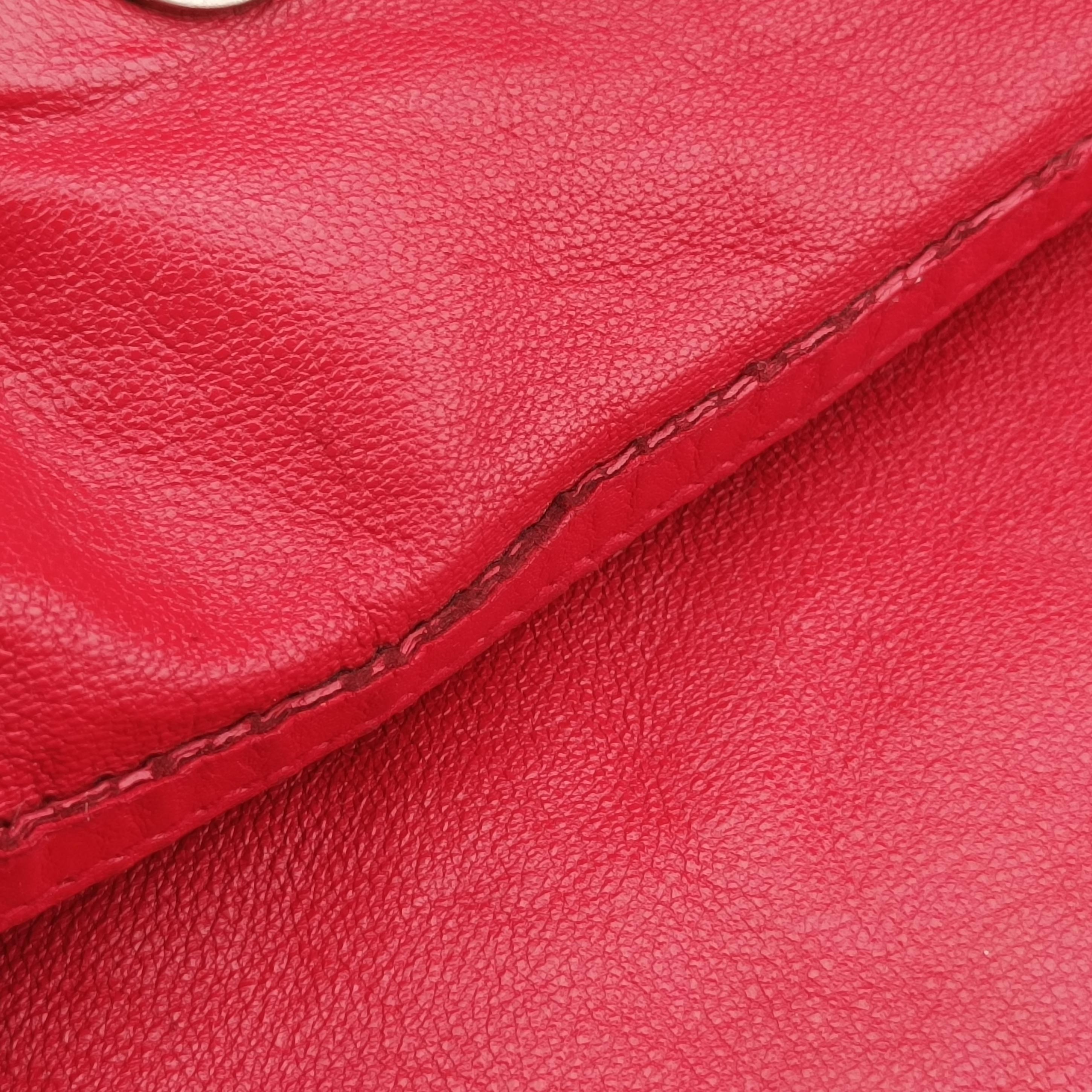 charm Red lambskin 132-BM-0068チャーム レッド ラムスキン 132-BM-0068